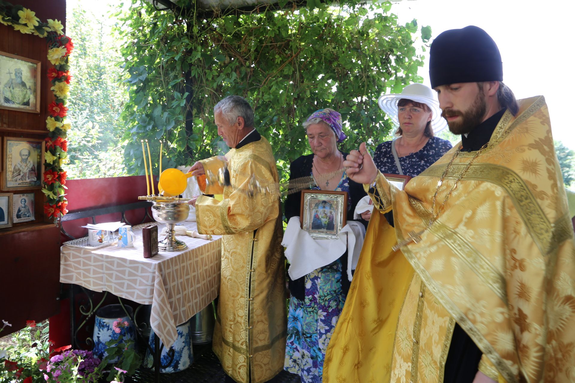 В честь памяти святого равноапостольного князя Владимира, в селе Войкино был отмечен престольный праздник – Крещение Руси