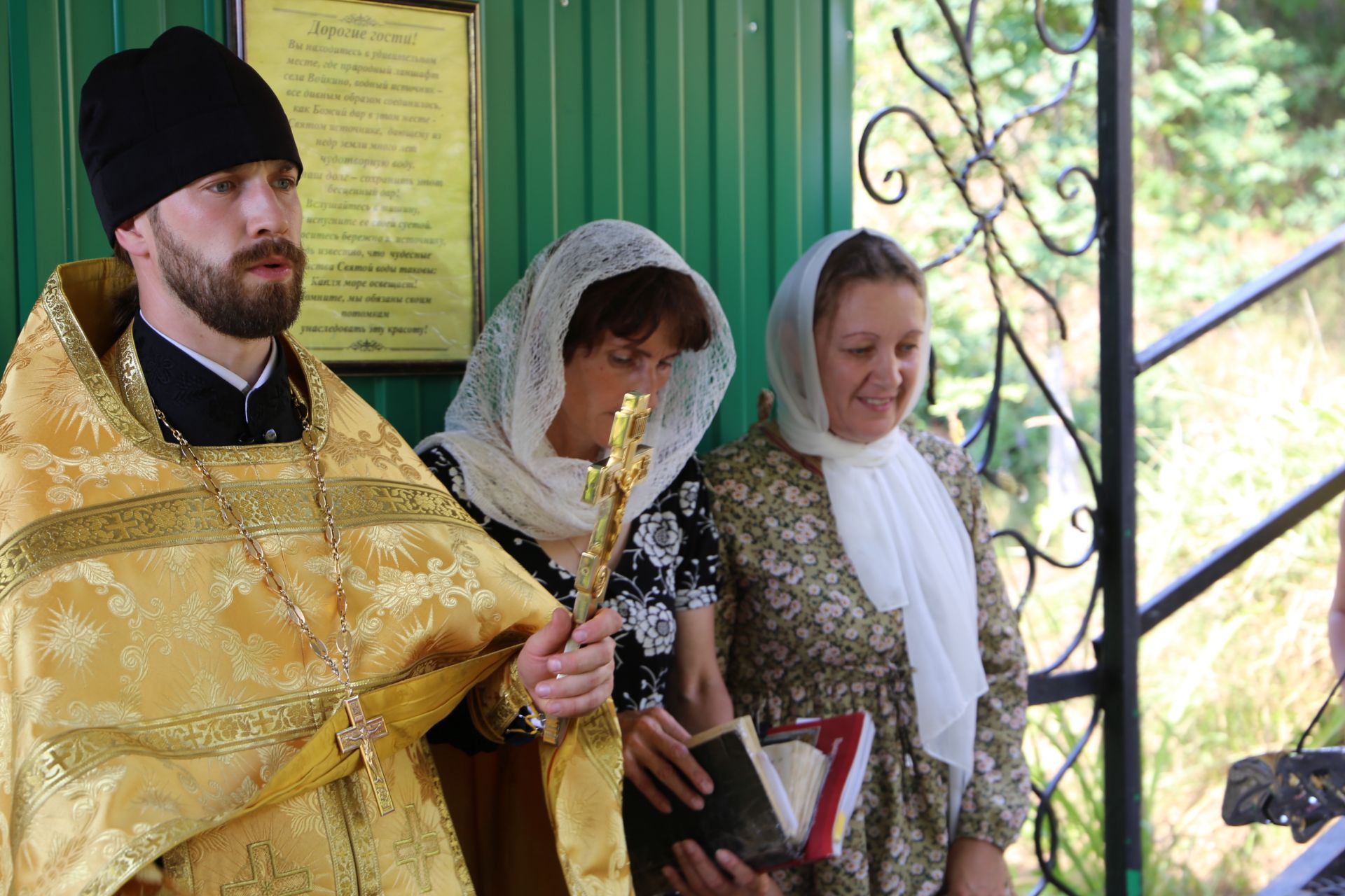 В честь памяти святого равноапостольного князя Владимира, в селе Войкино был отмечен престольный праздник – Крещение Руси