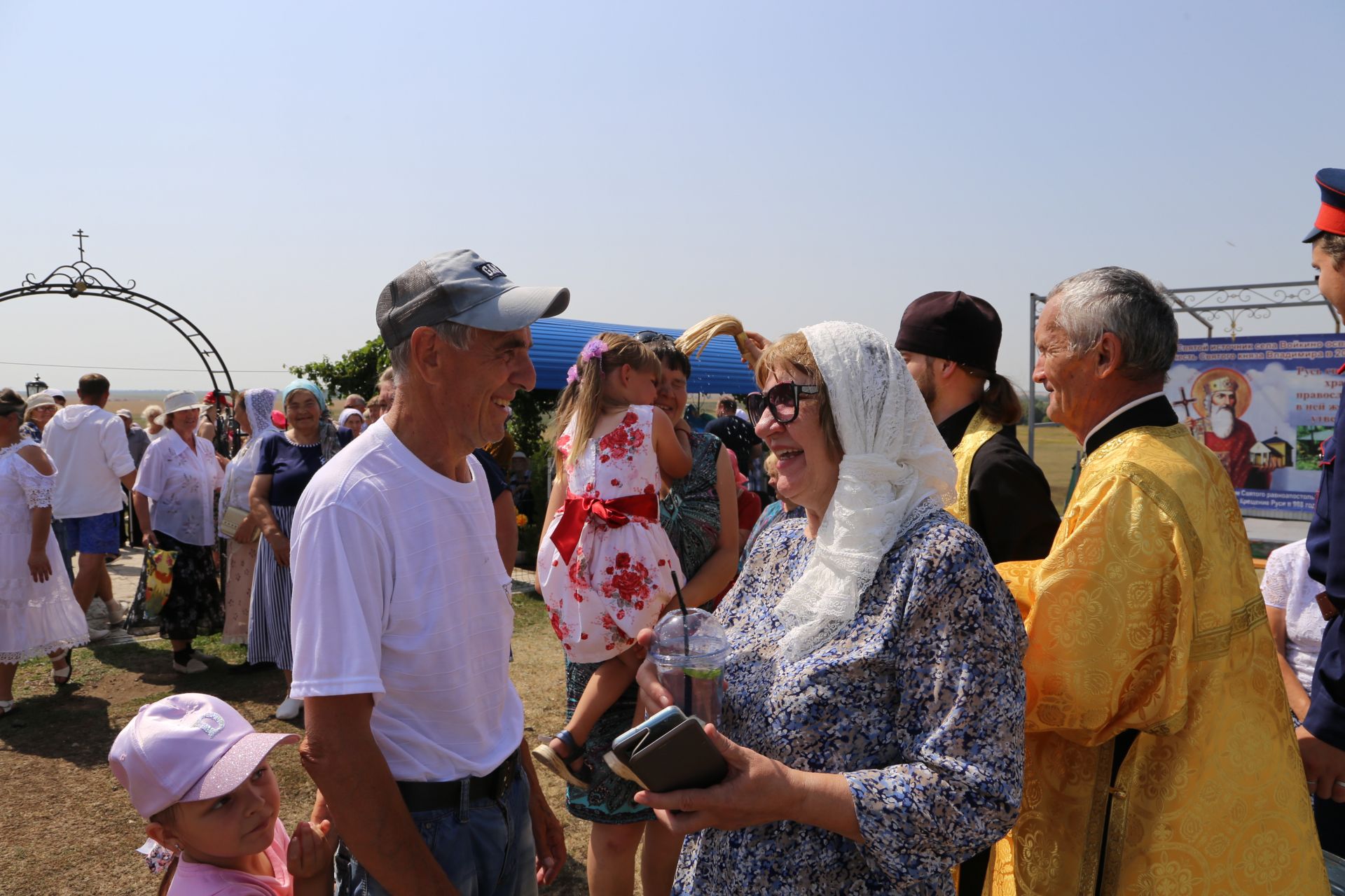 В честь памяти святого равноапостольного князя Владимира, в селе Войкино был отмечен престольный праздник – Крещение Руси