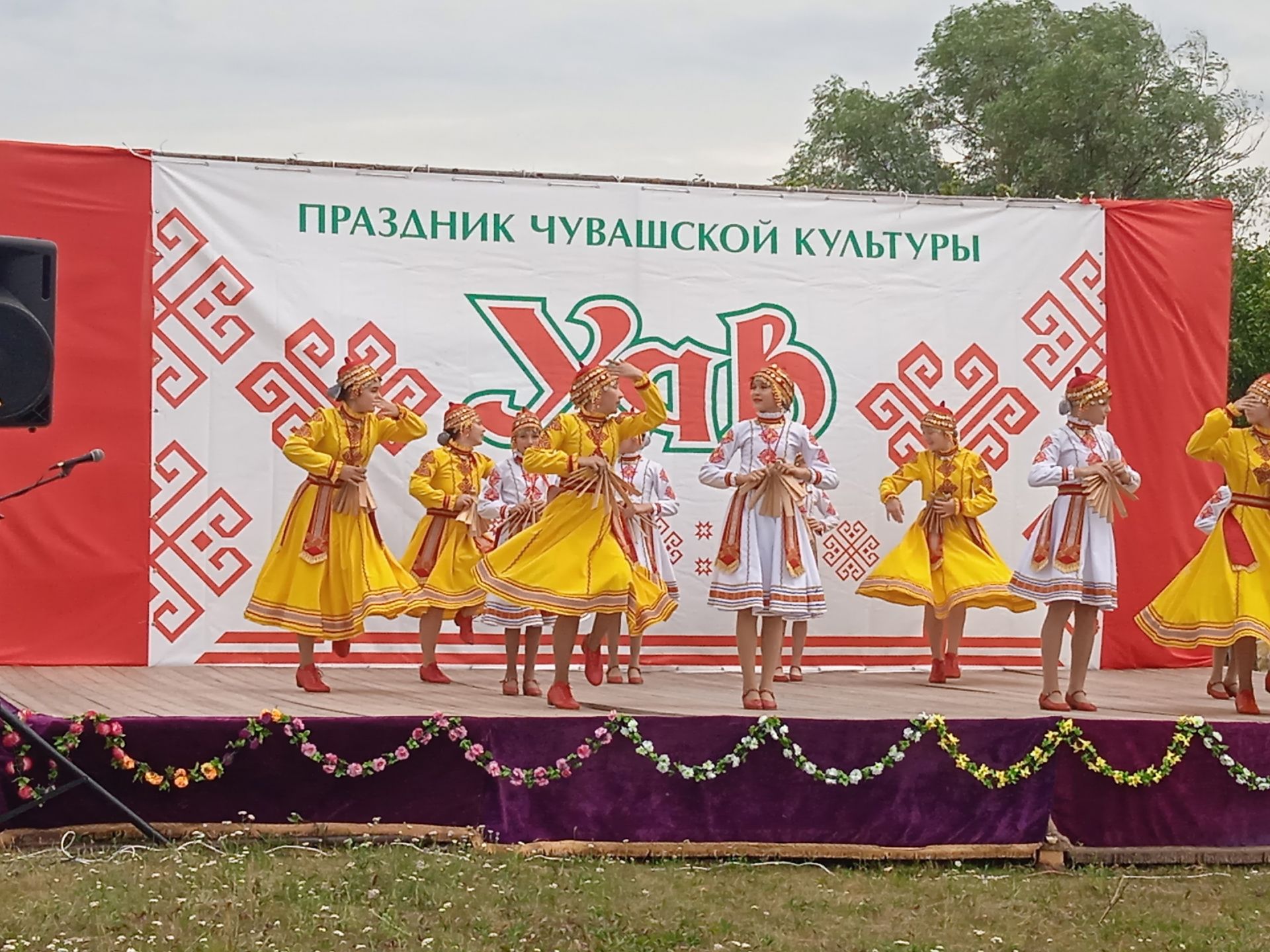 В селе Чувашская Майна отпраздновали национальный чувашский праздник «Уяв»