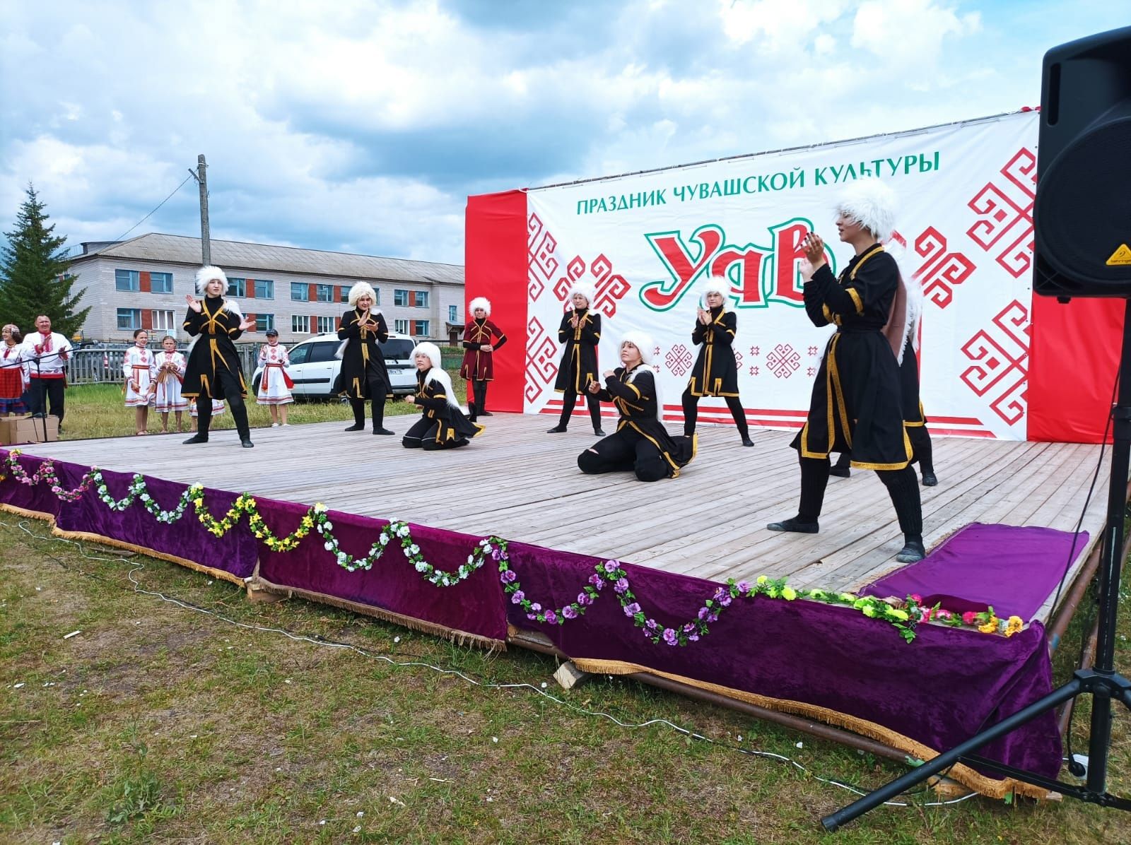 В селе Чувашская Майна отпраздновали национальный чувашский праздник «Уяв»