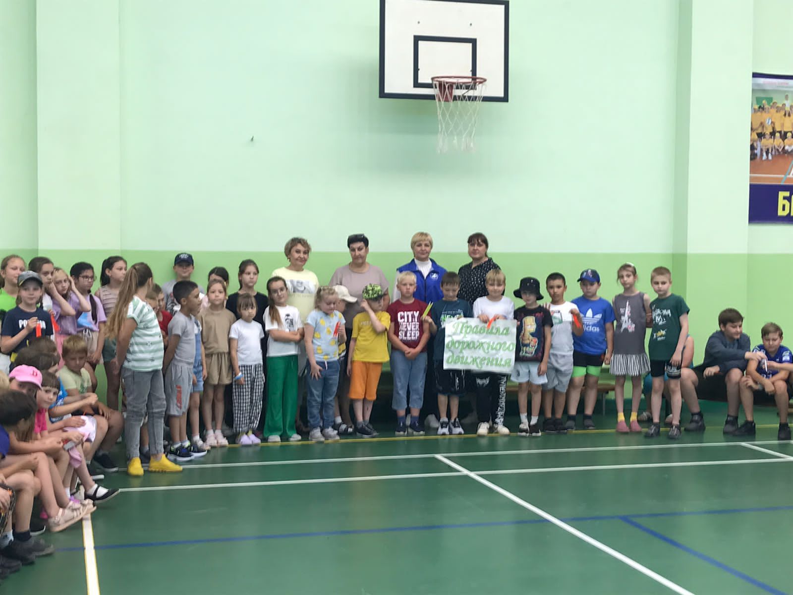 В Алексеевском прошла конкурсно-познавательная игра по ПДД для воспитанников пришкольного лагеря