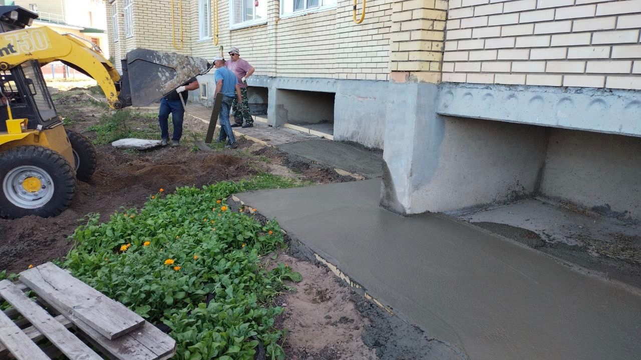 В Алексеевском в микрорайоне «Просторный» приступили к ремонту многоквартирных домов