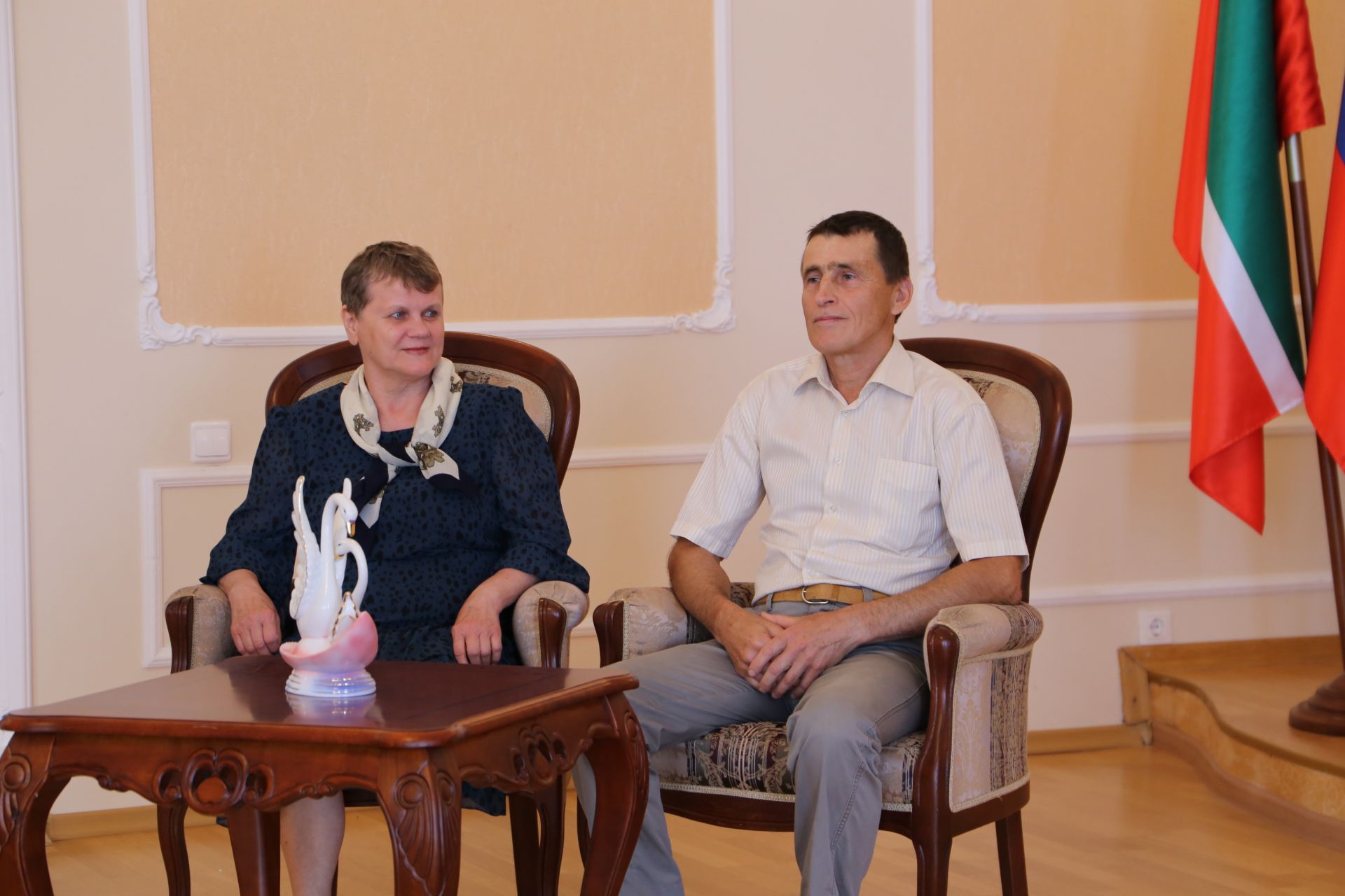 В День семьи, любви и верности в Алексеевском ЗАГСе чествовали юбилейные пары