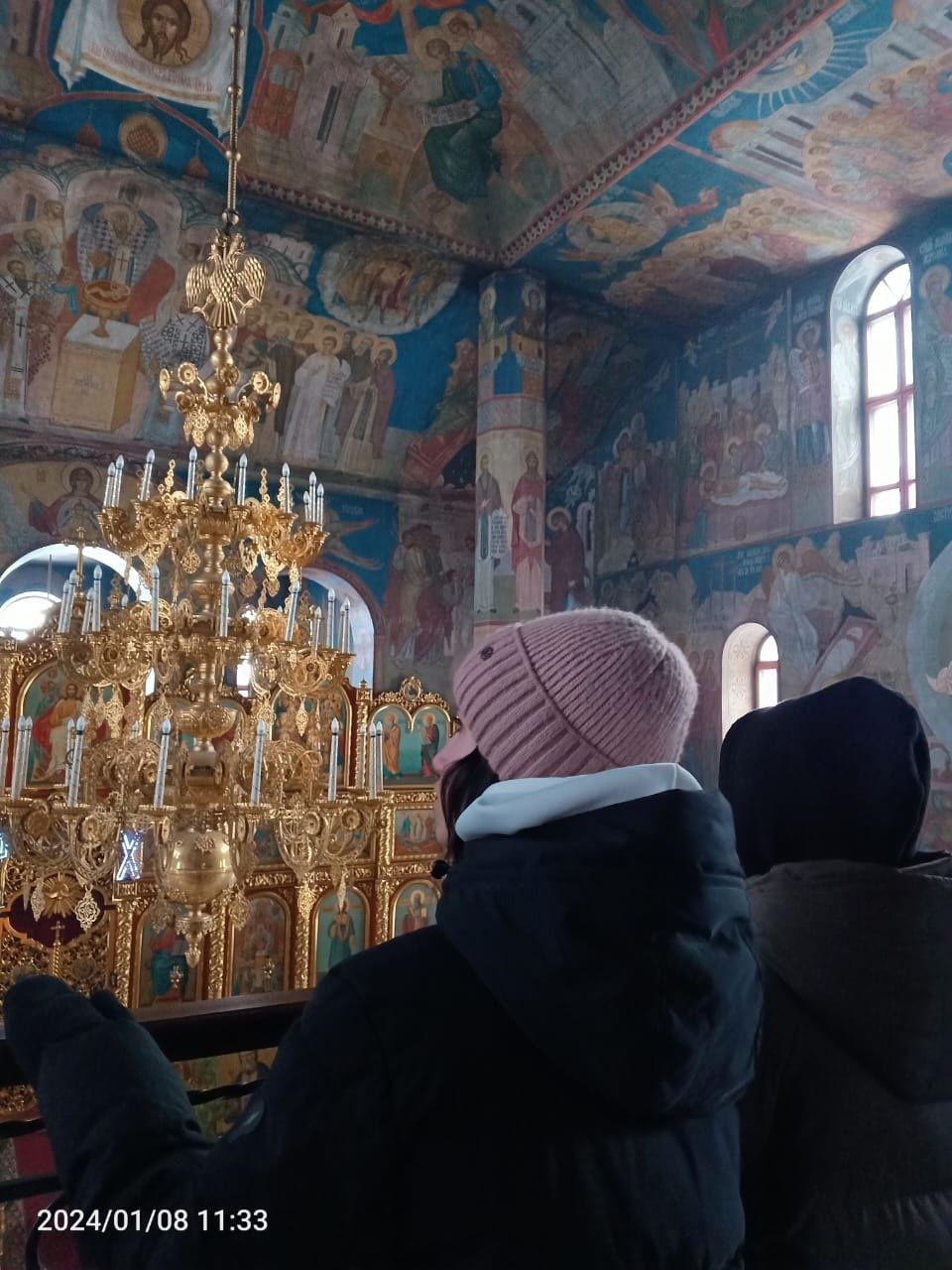 В Рождественские дни Алексеевский храм посетили дети приюта «Забота»