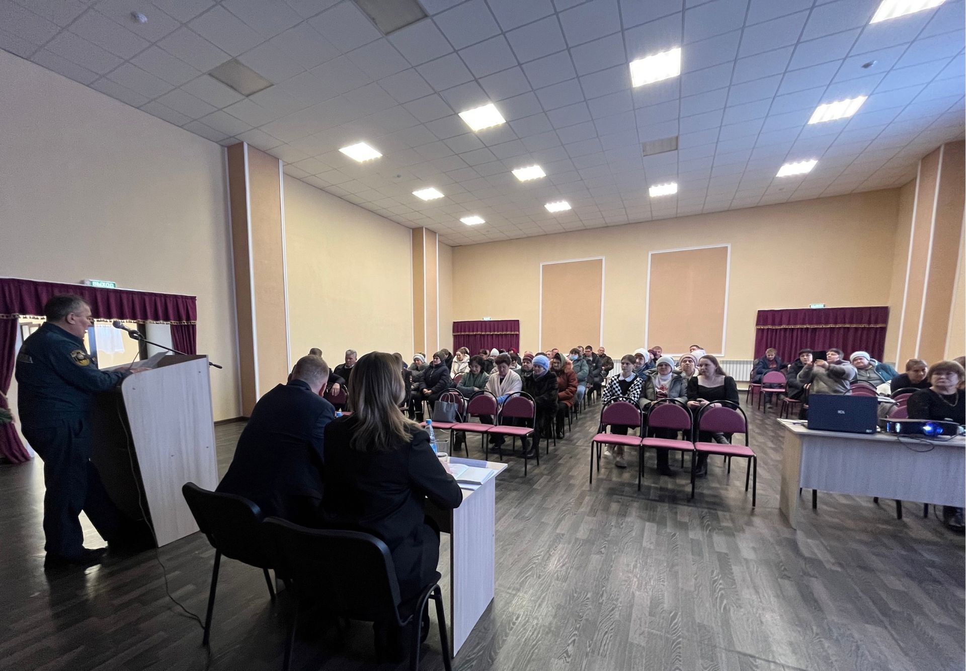 В Большеполянском сельском поселении прошло отчётное заседание