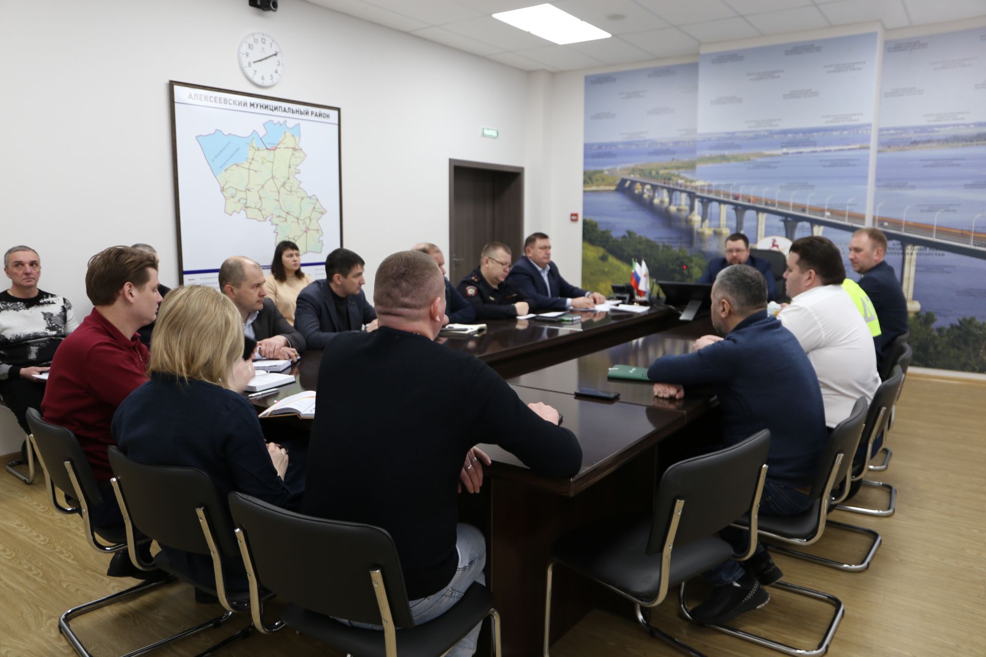 В Алексеевском прошло заседание комиссии по БДД