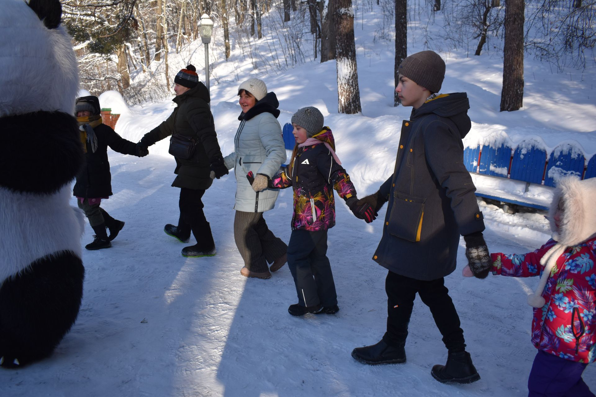 В Билярске прошла развлекательная программа «Зимние забавы»
