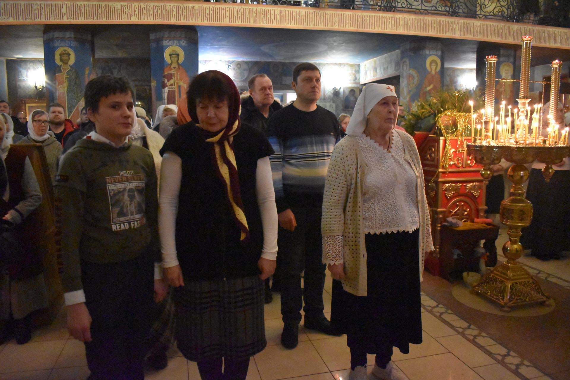 Алексеевцы встретили Рождество Христово