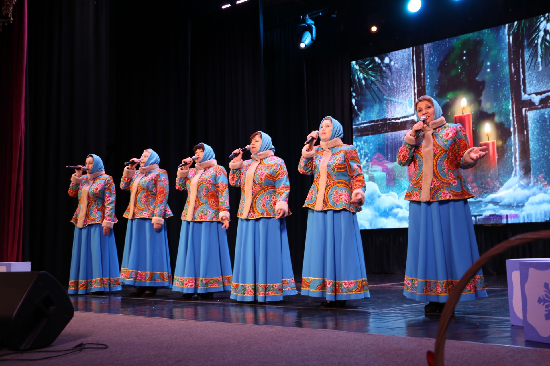 В Алексеевском устроили театрализованное представление «Мелодия Рождества»