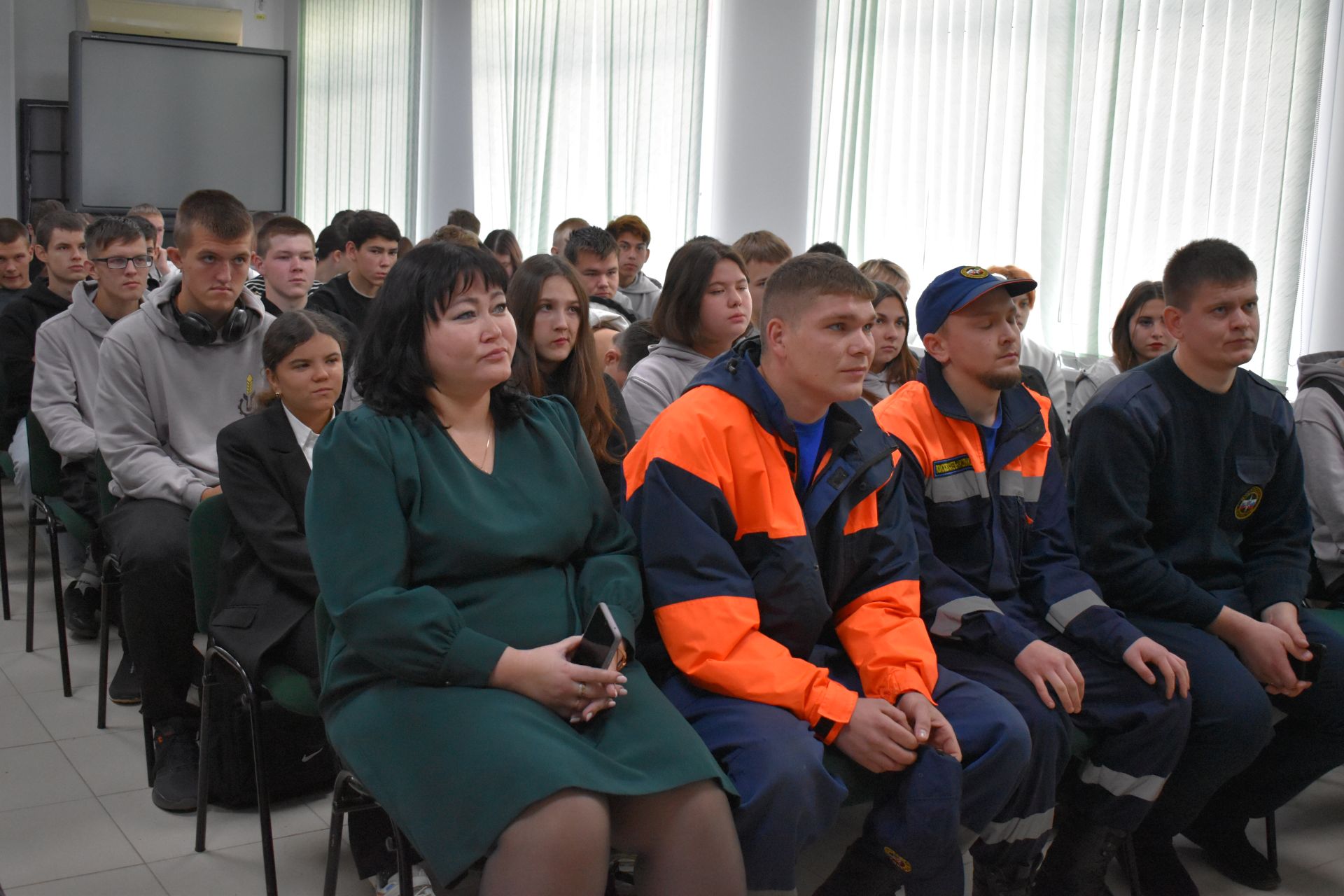 В Аграрном колледже прошли учения по гражданской обороне