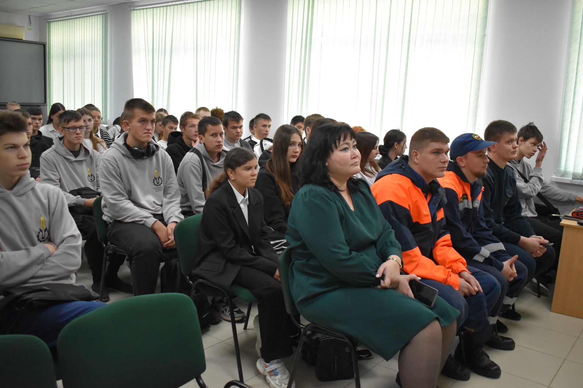 В Аграрном колледже прошли учения по гражданской обороне