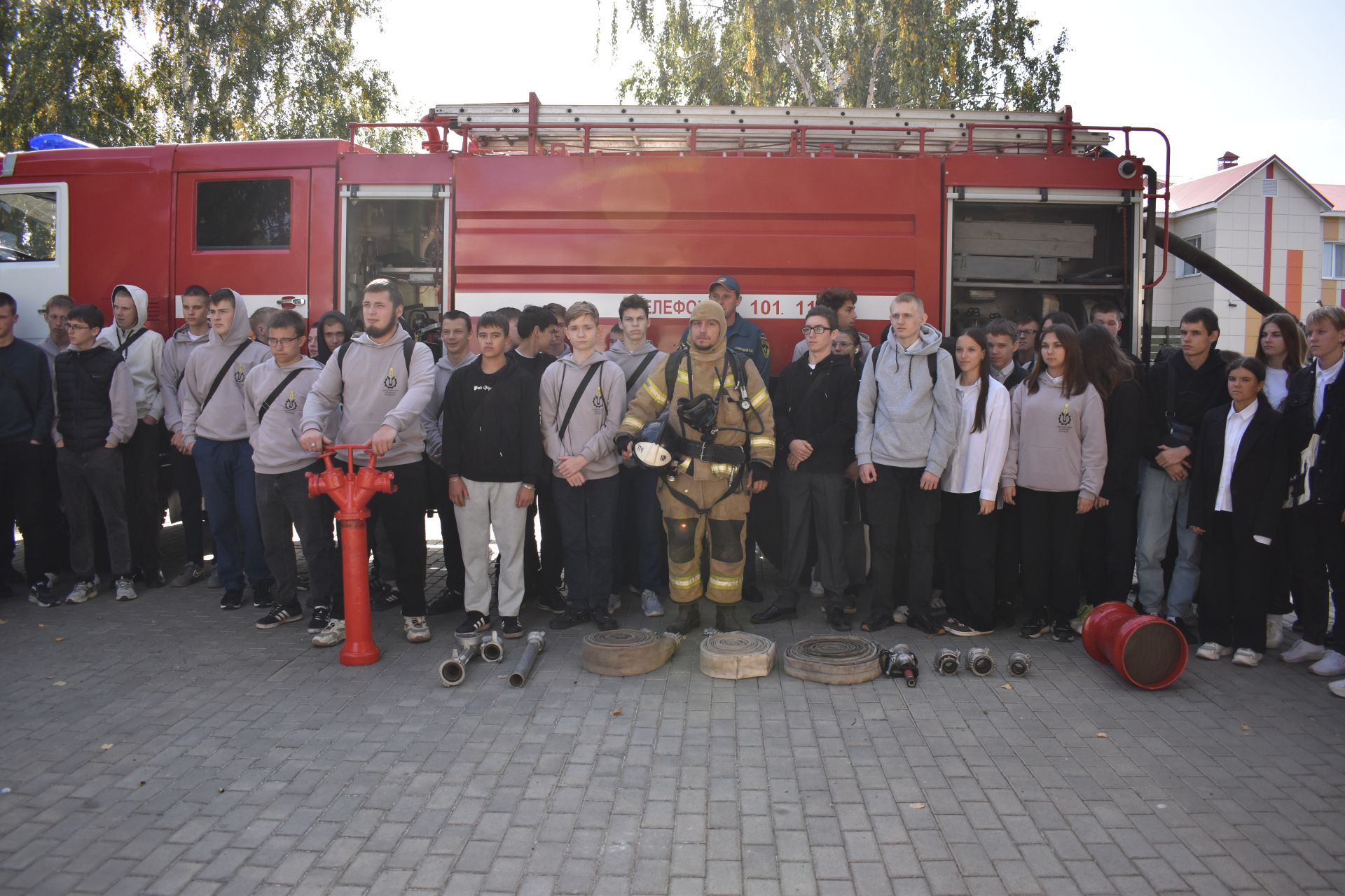 В Аграрном колледже прошли учения по гражданской обороне