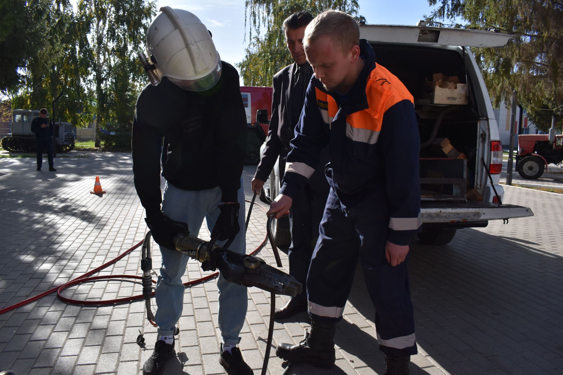 В Аграрном колледже прошли учения по гражданской обороне