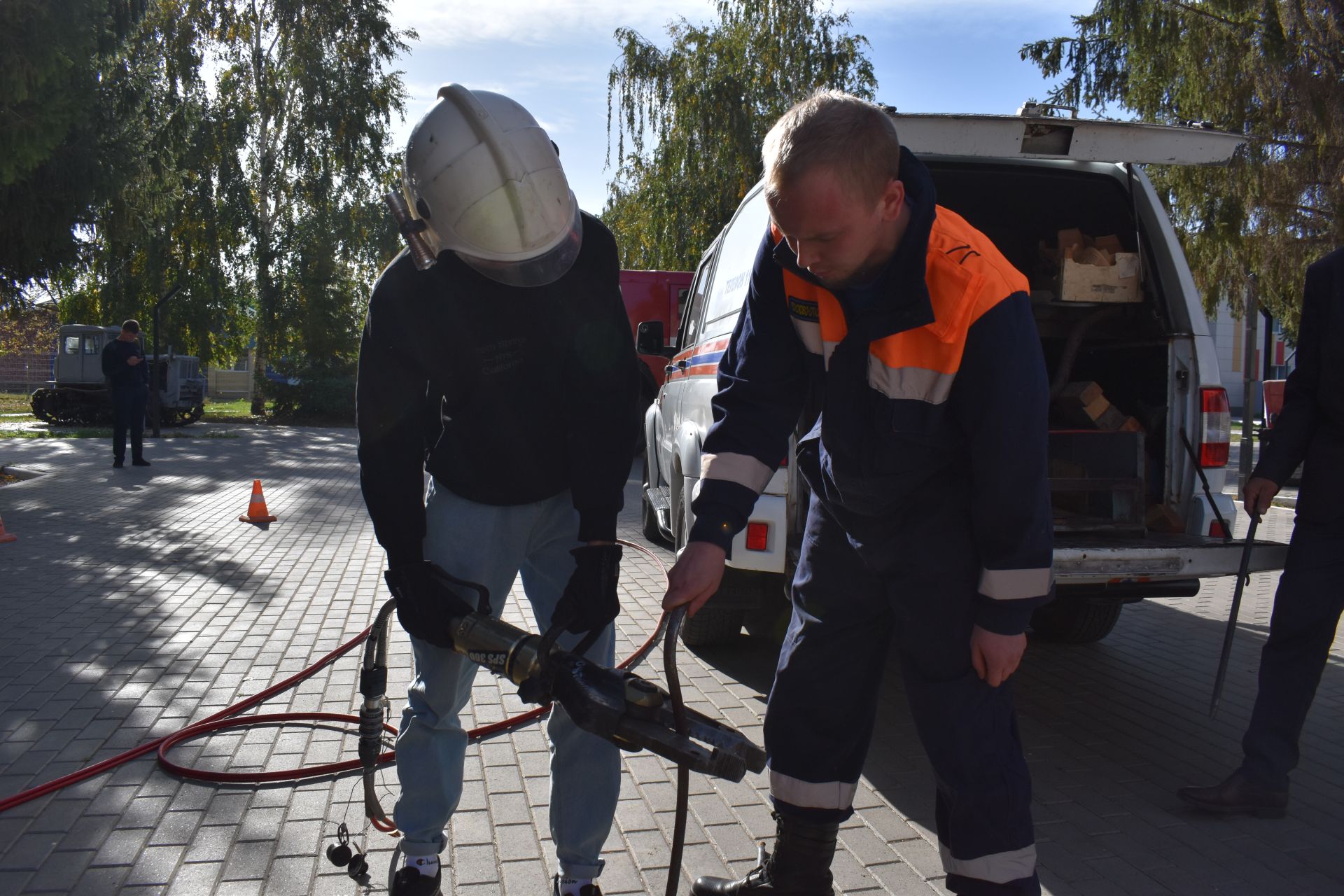 В Аграрном колледже прошли учения по гражданской обороне