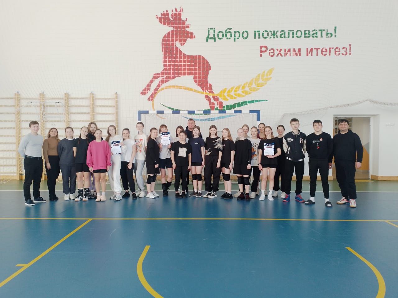 В Алексеевском состоялся муниципальный этап Турнира «Школьная Волейбольная Лига»