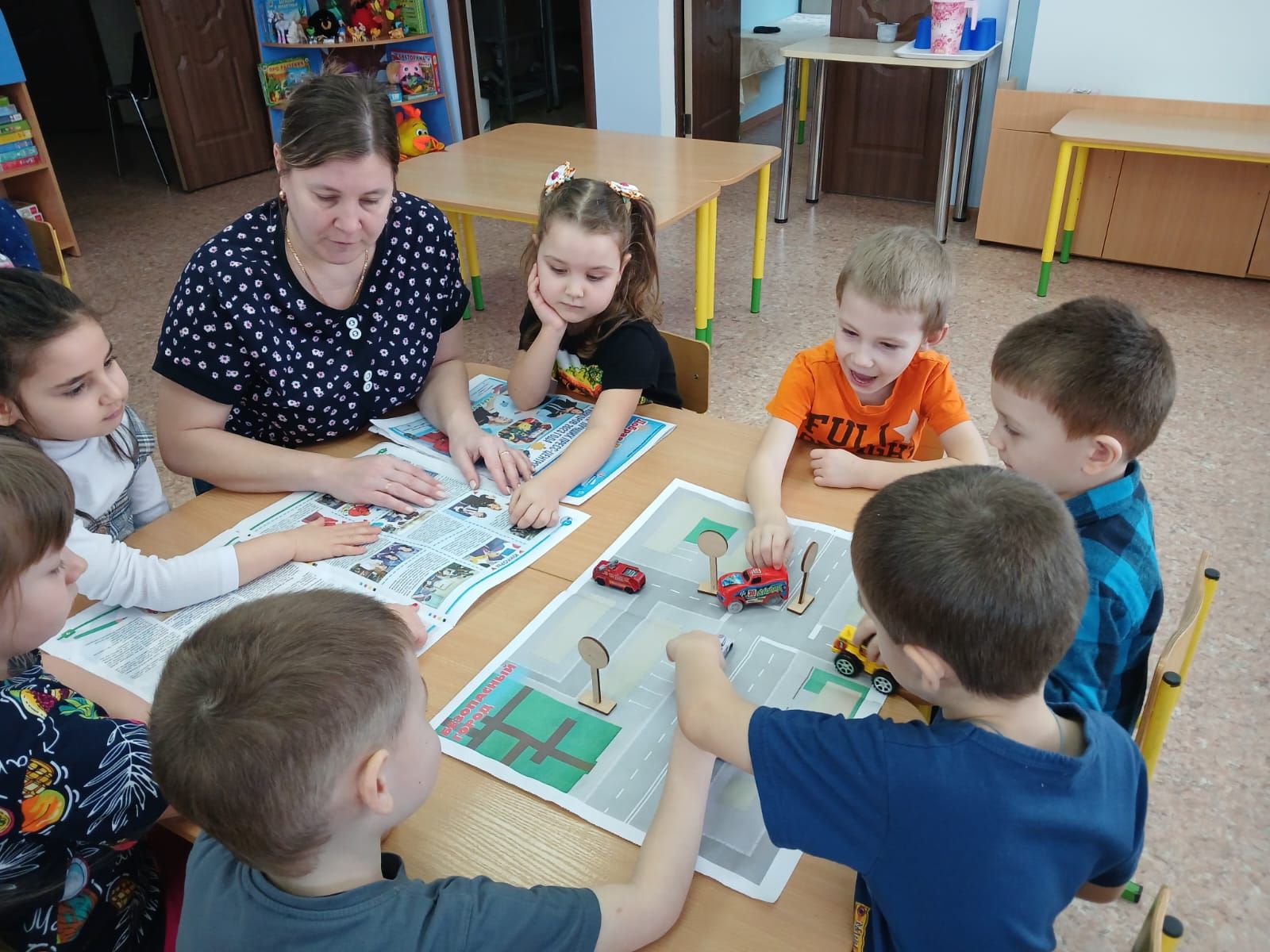 Алексеевские дошколята изучают ПДД