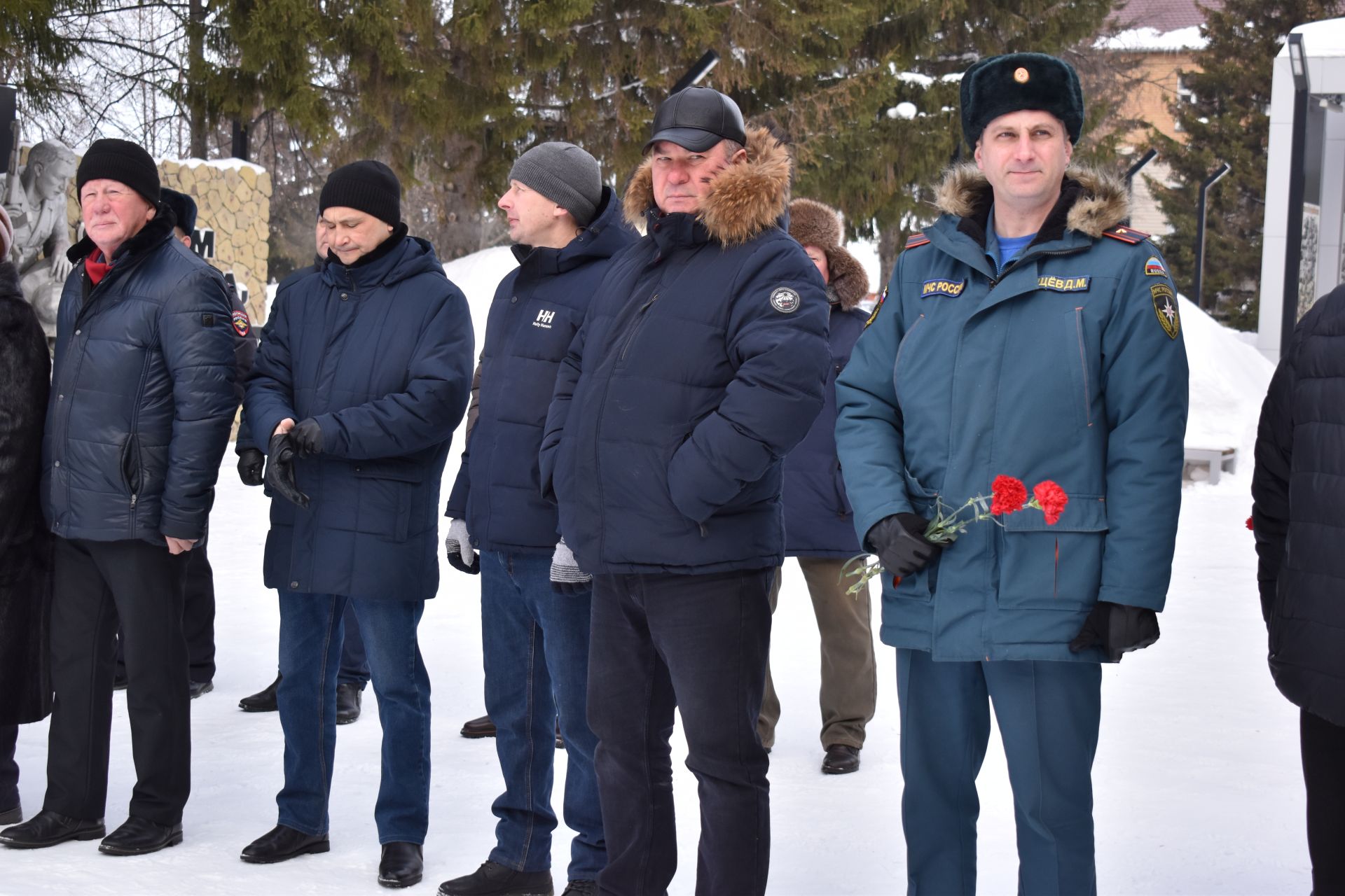 В День защитника Отечества в Алексеевском состоялся памятный митинг