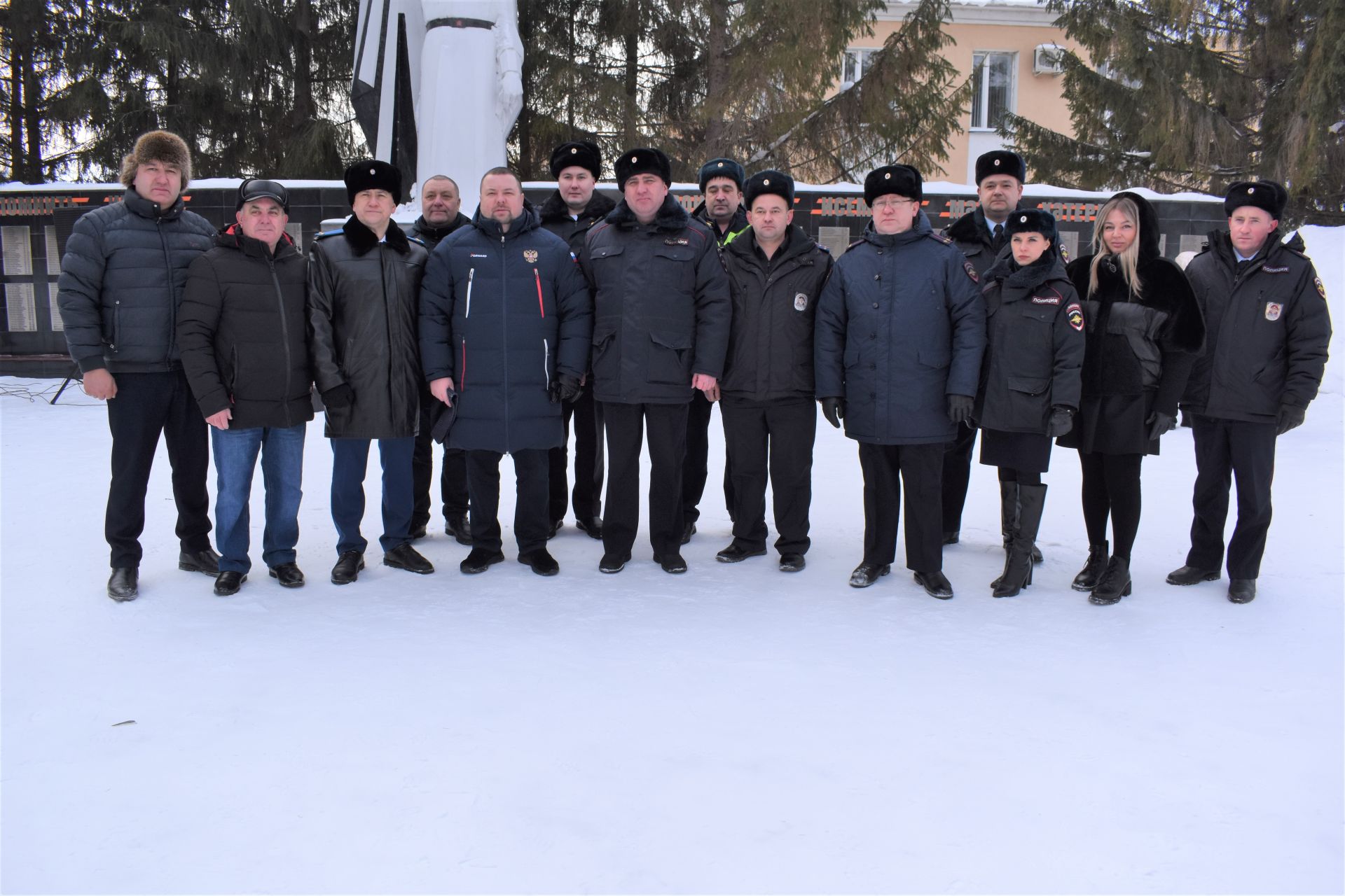 В День защитника Отечества в Алексеевском состоялся памятный митинг