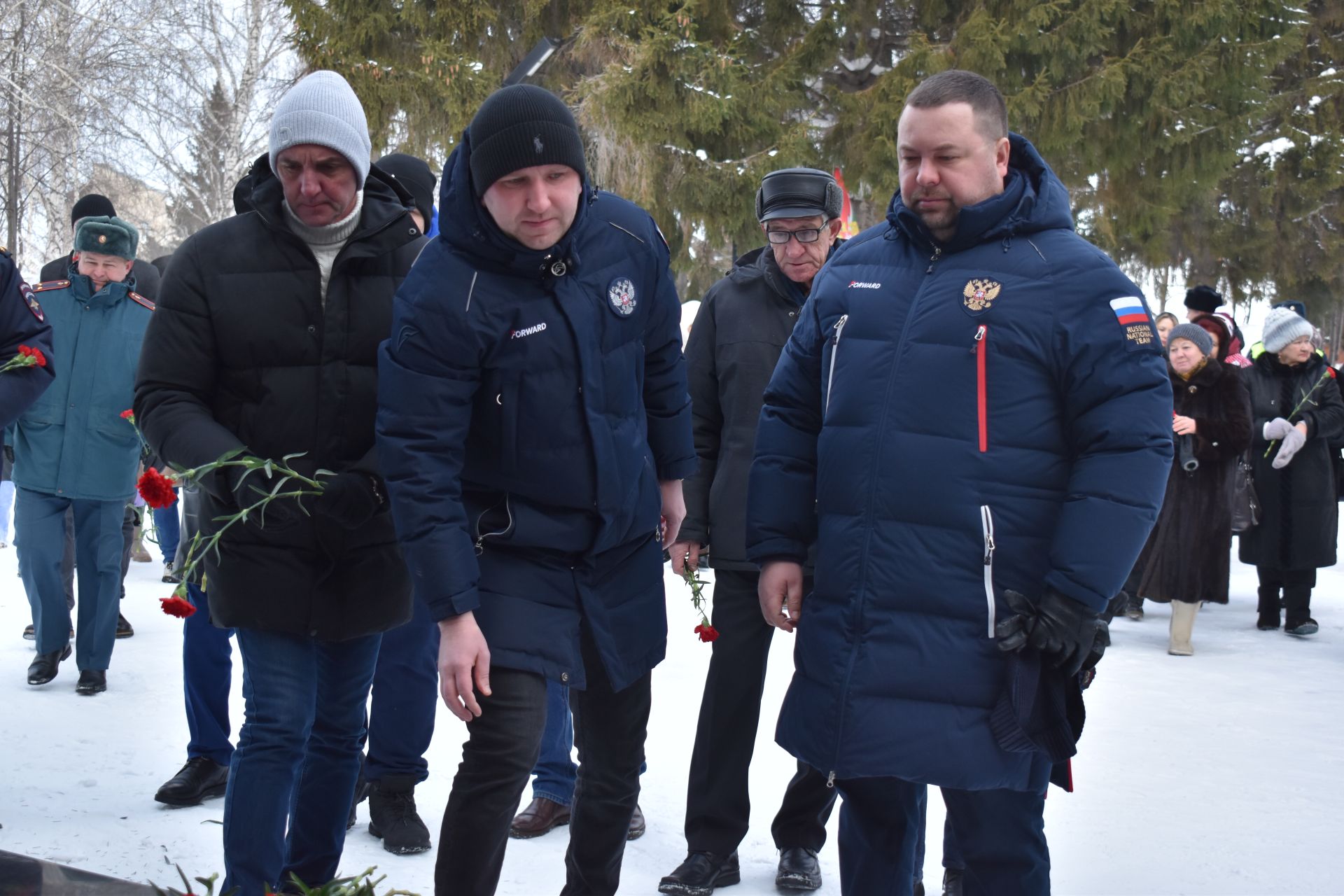 В День защитника Отечества в Алексеевском состоялся памятный митинг