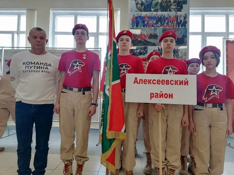 Юнармейцы из Билярска принимают участие в военно-спортивной игре «Победа»