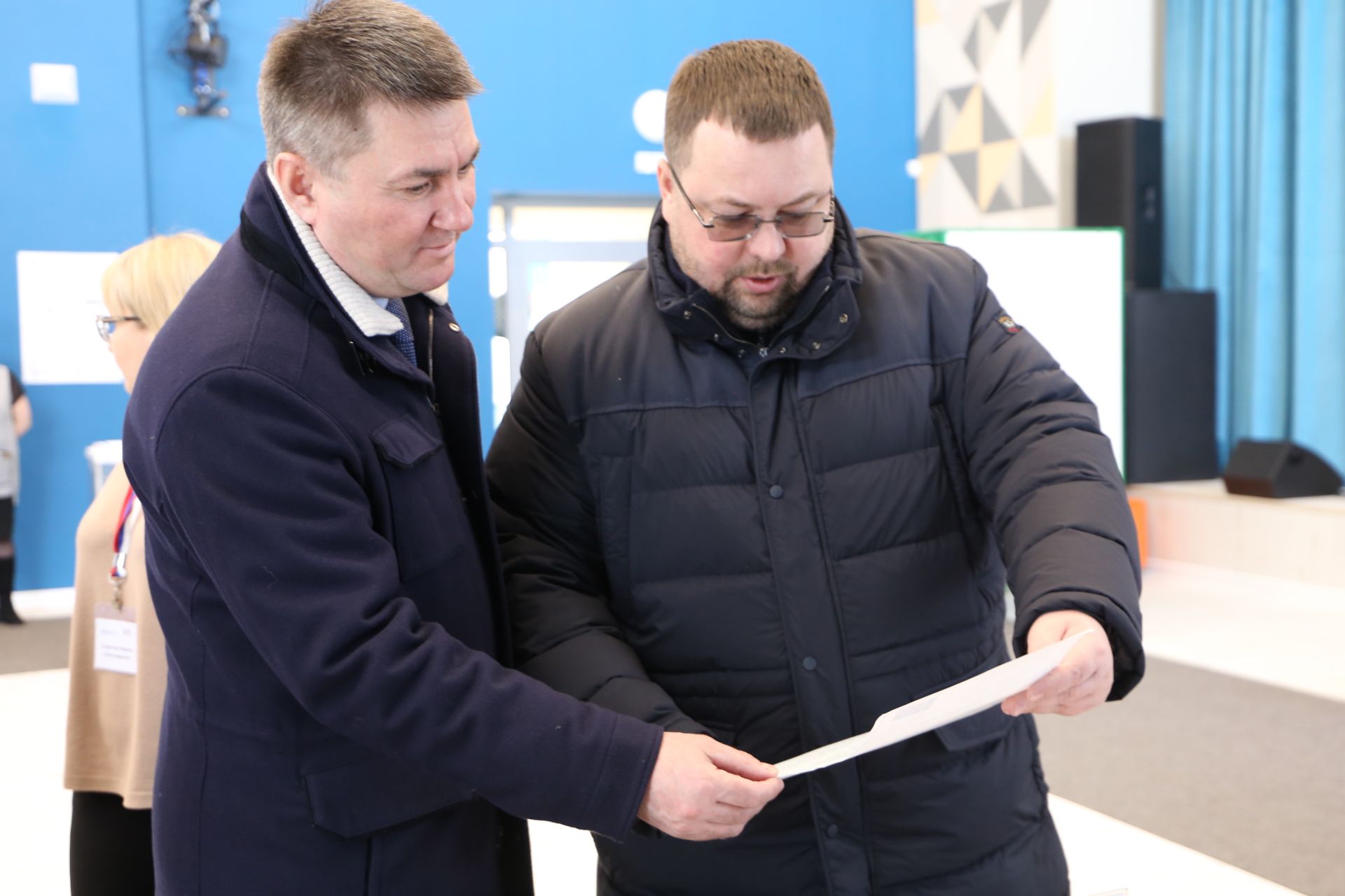Глава Алексеевского района и министр лесного хозяйства РТ осмотрели районные избирательные участки