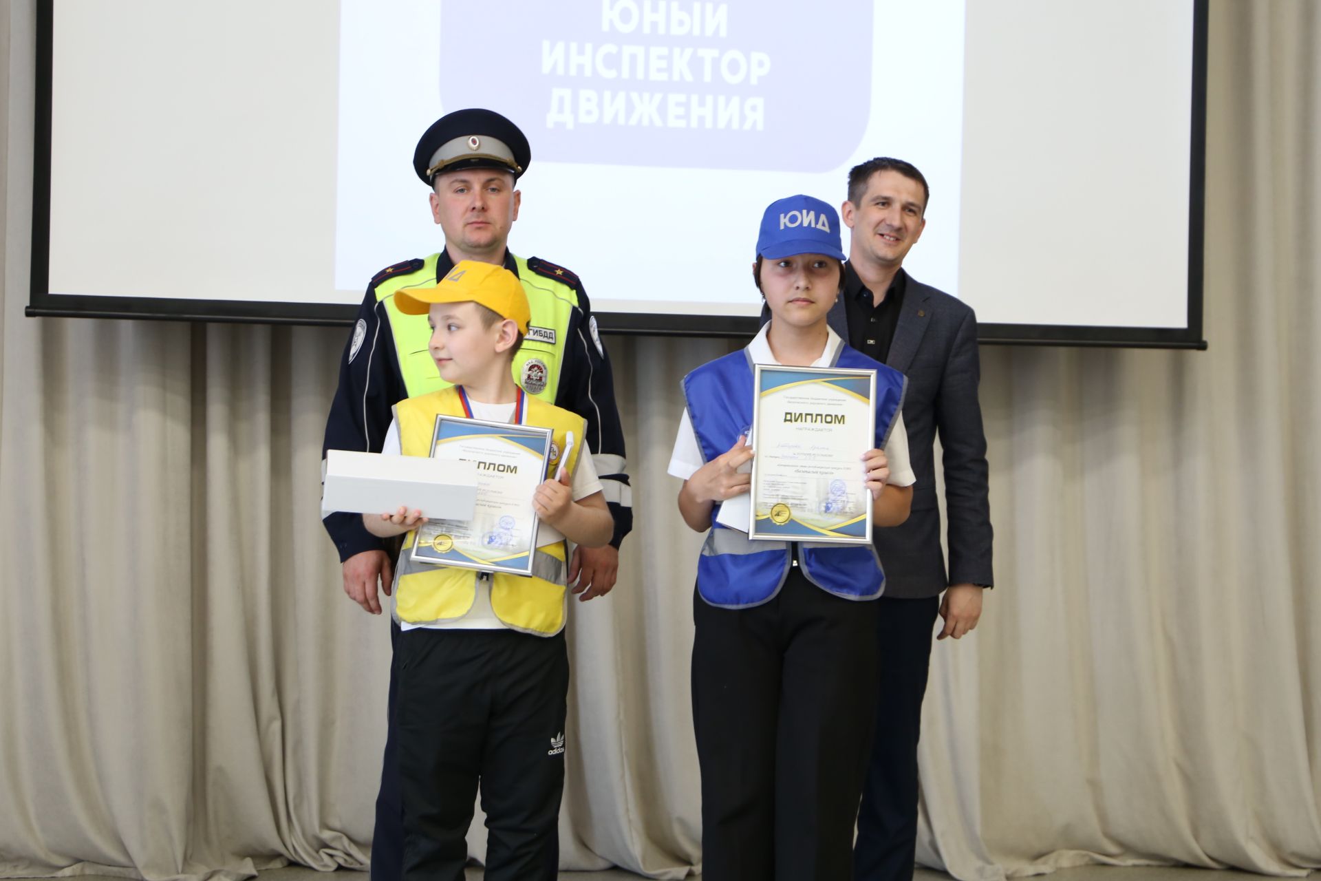 В Алексеевском определился лучший отряд юных инспекторов движения