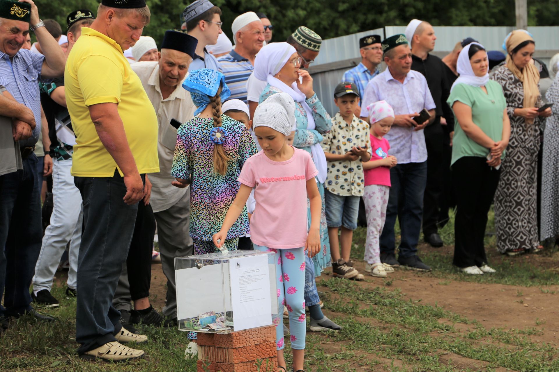 В мечети «Альфат» отпраздновали Курбан-байрам