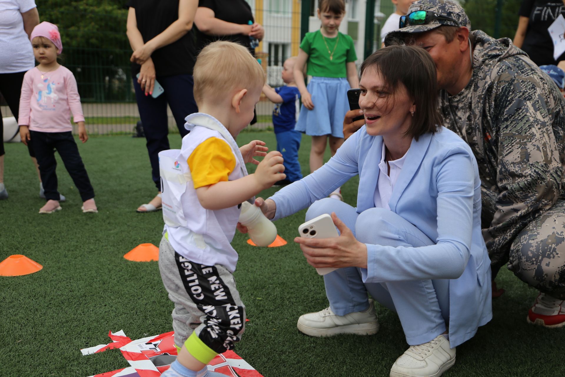 В Алексеевском состоялся забег малышей