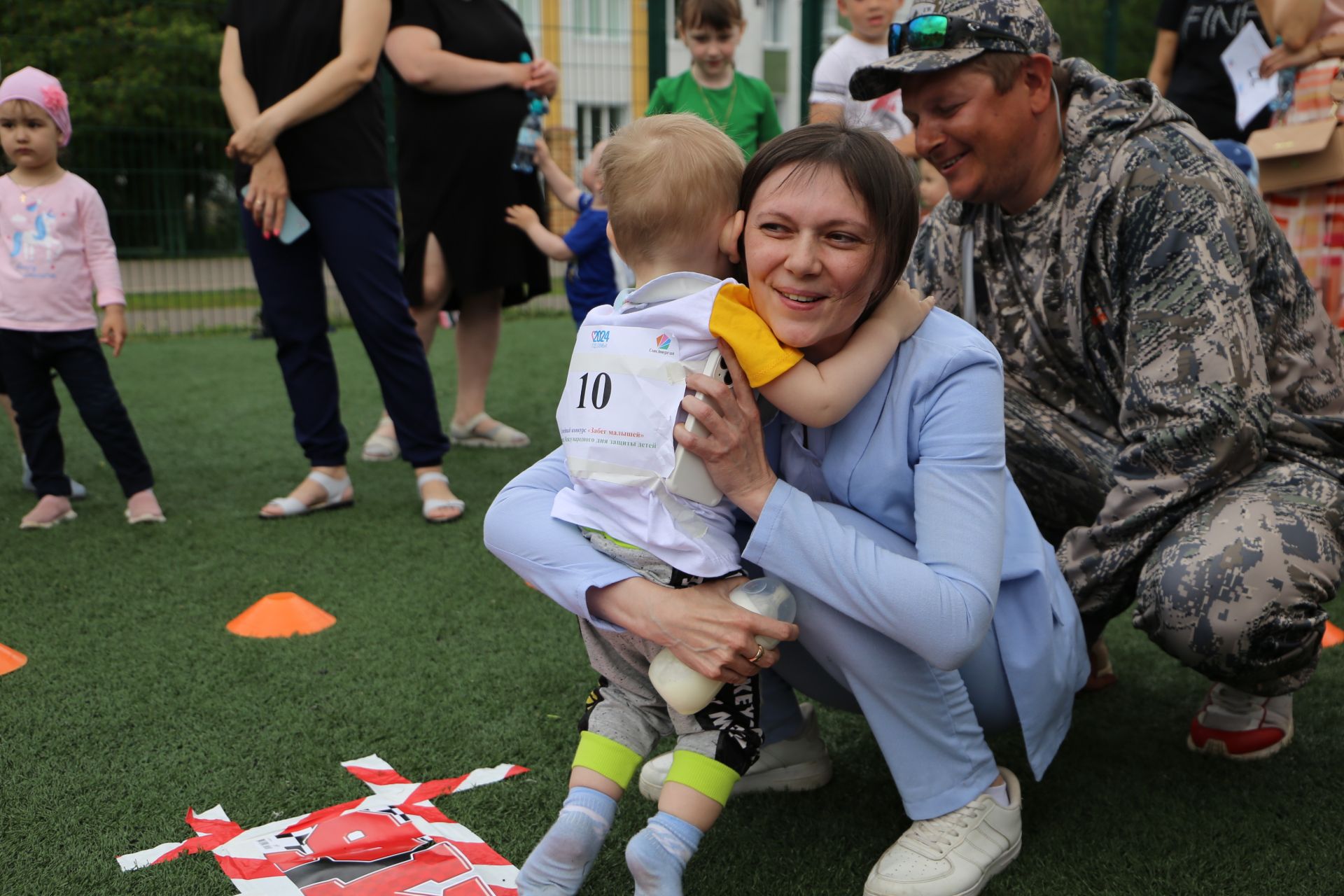 В Алексеевском состоялся забег малышей