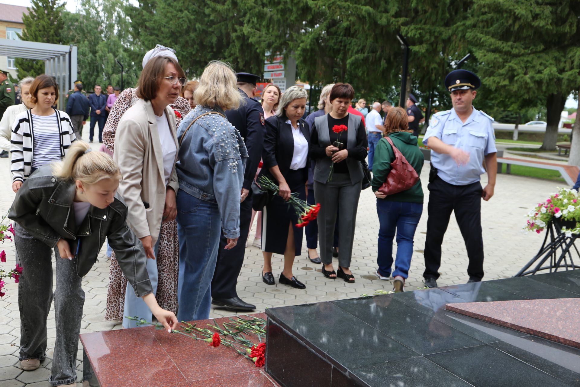 День памяти и скорби в парке Победы