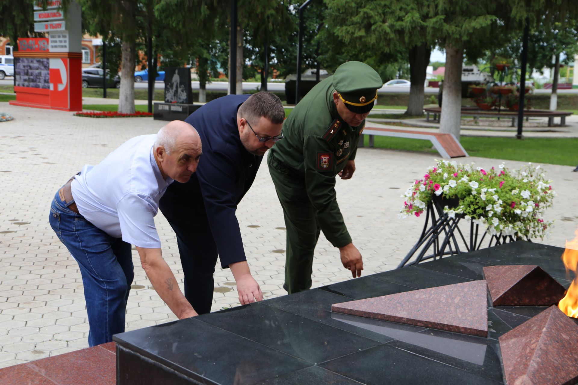 День памяти и скорби в парке Победы