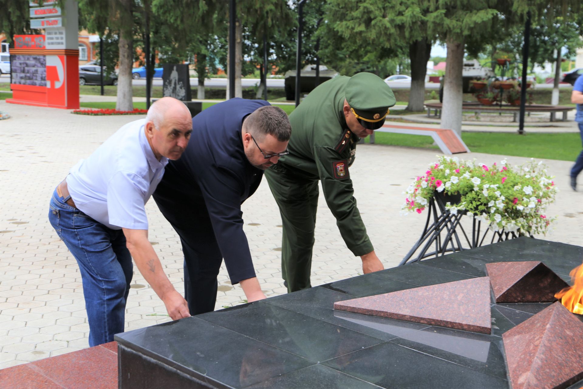 День памяти и скорби в парке Победы