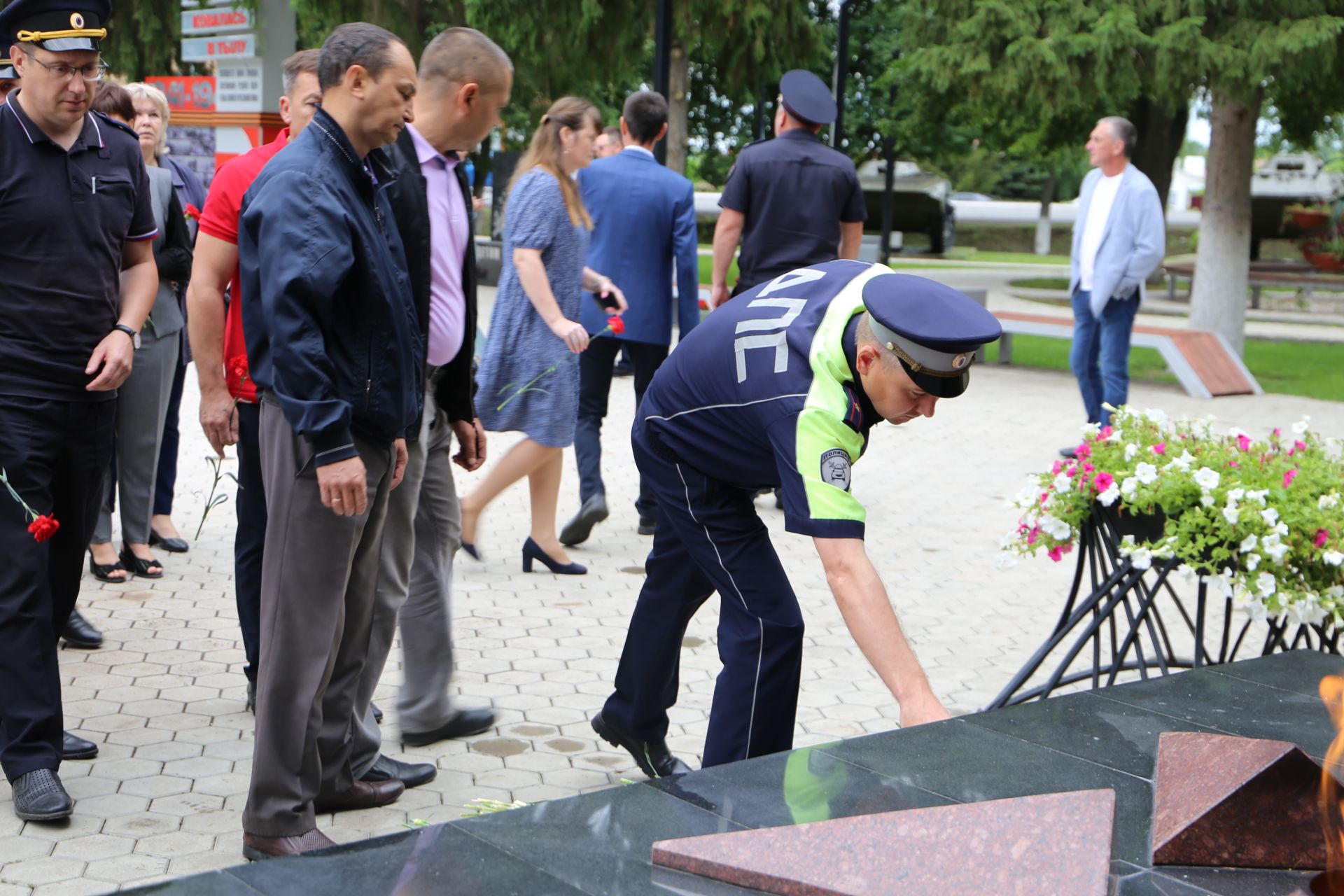 День памяти и скорби в парке Победы