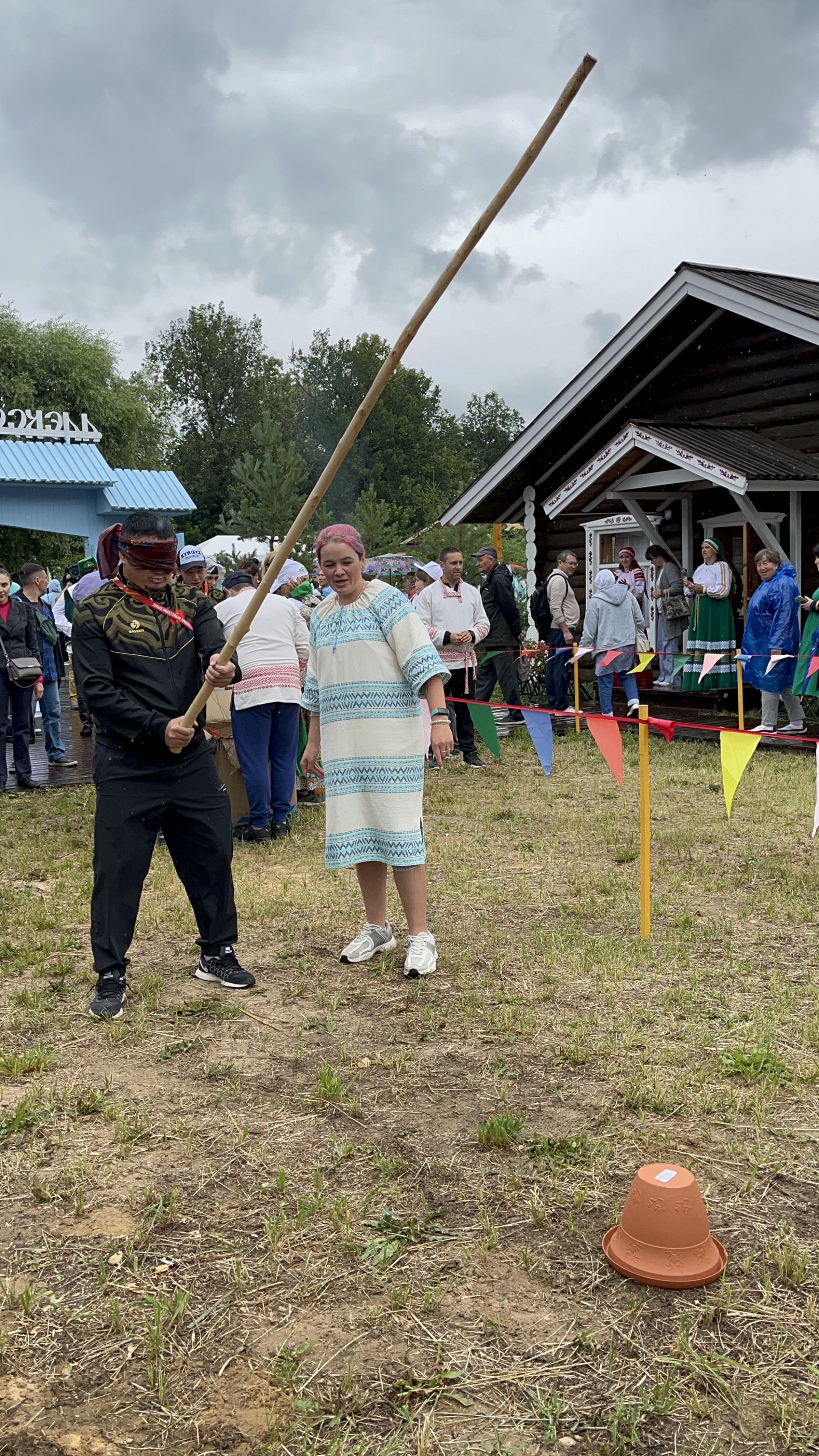 Республиканский Сабантуй в Казани: Алексеевский район представил свое подворье