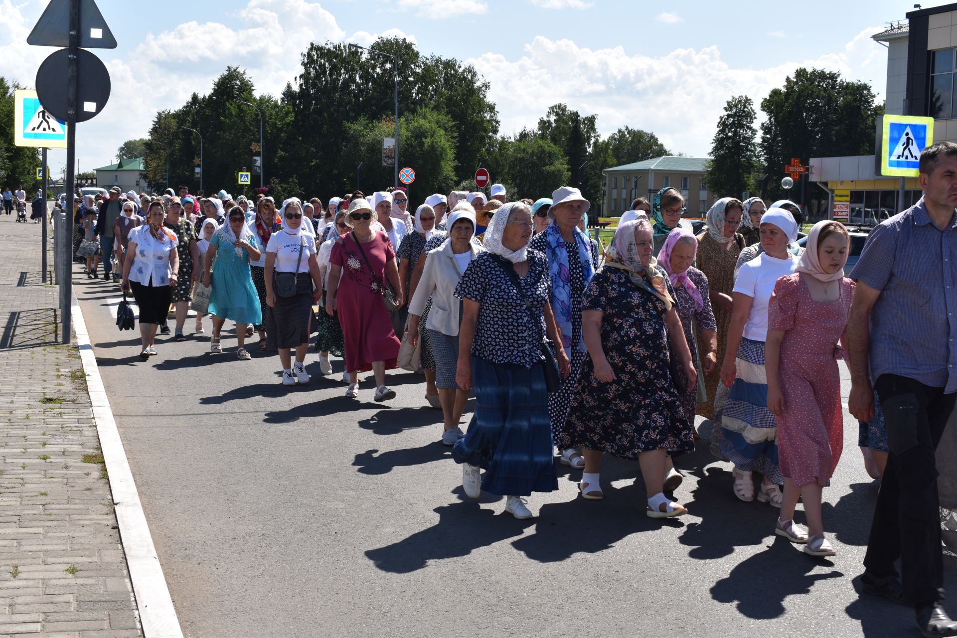 Алексеевцы встретили Ахтырскую икону  Божией матери