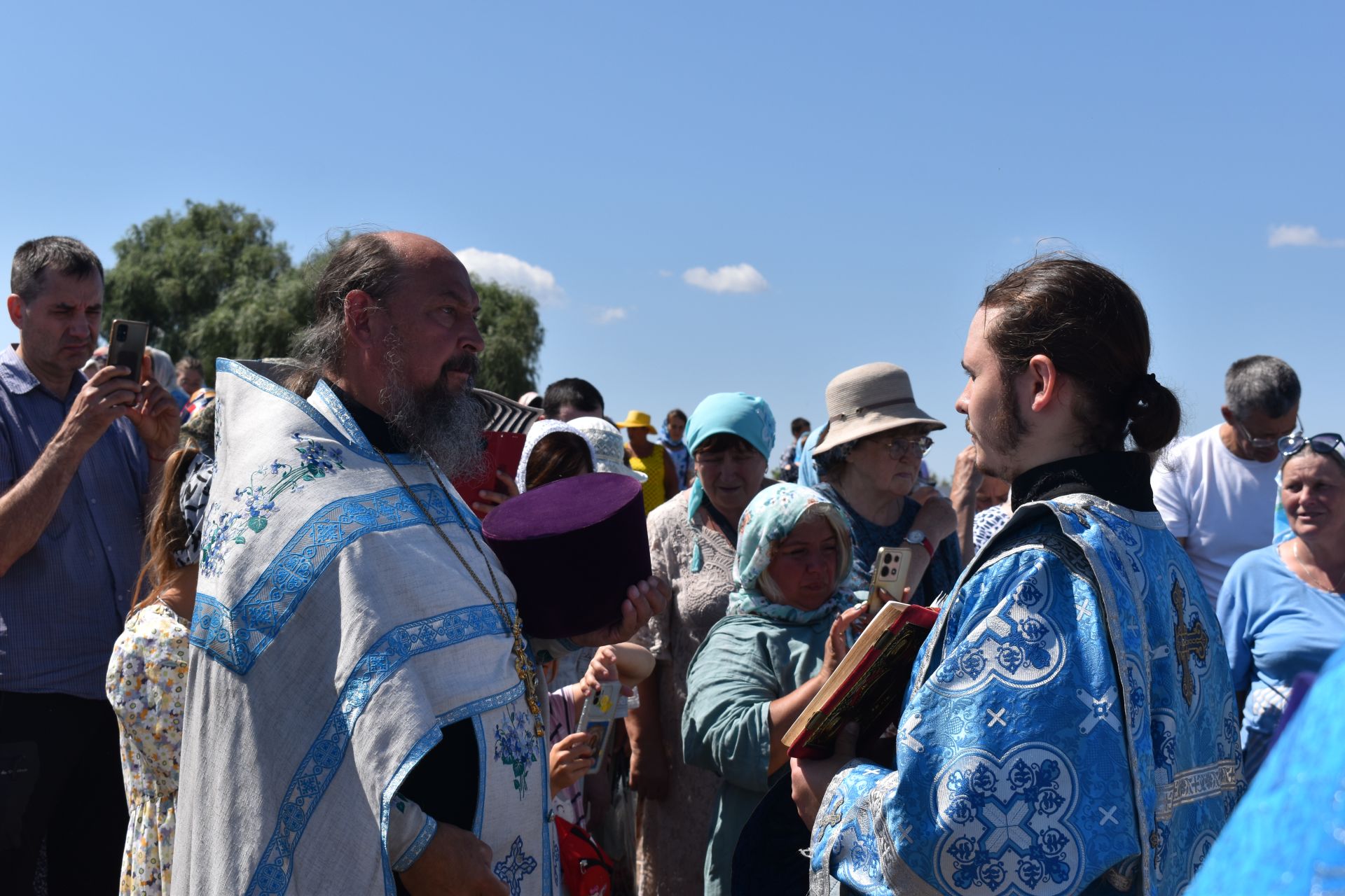 Алексеевцы встретили Ахтырскую икону  Божией матери