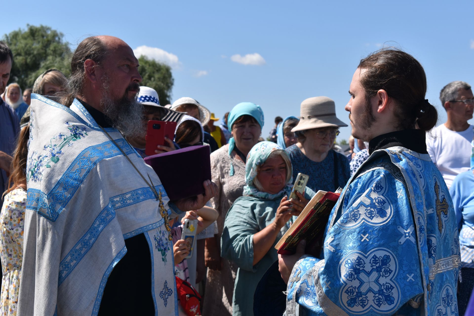 Алексеевцы встретили Ахтырскую икону  Божией матери