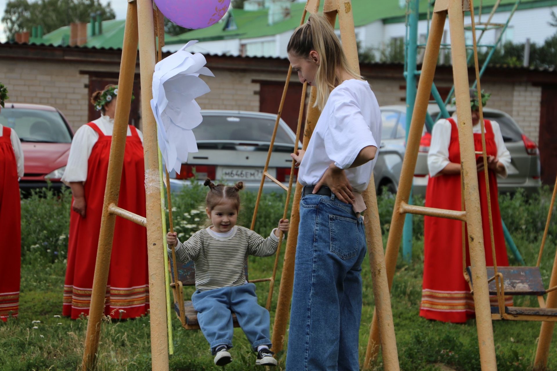 День семьи, любви и верности отпраздновали во дворах ТОСа «Восточный»