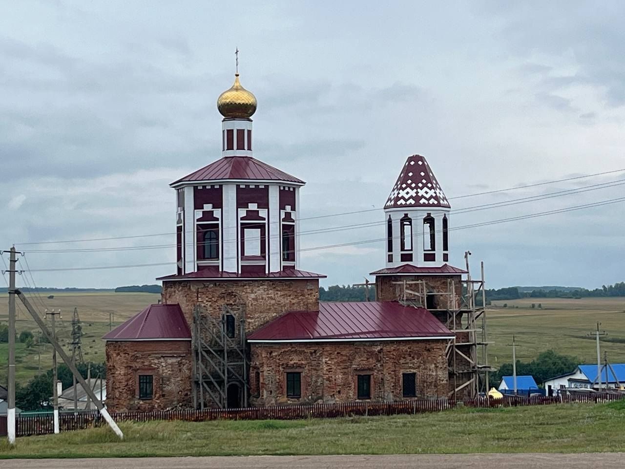 245 лет храму - престольный праздник отметили в селе Ромодан Алексеевского района