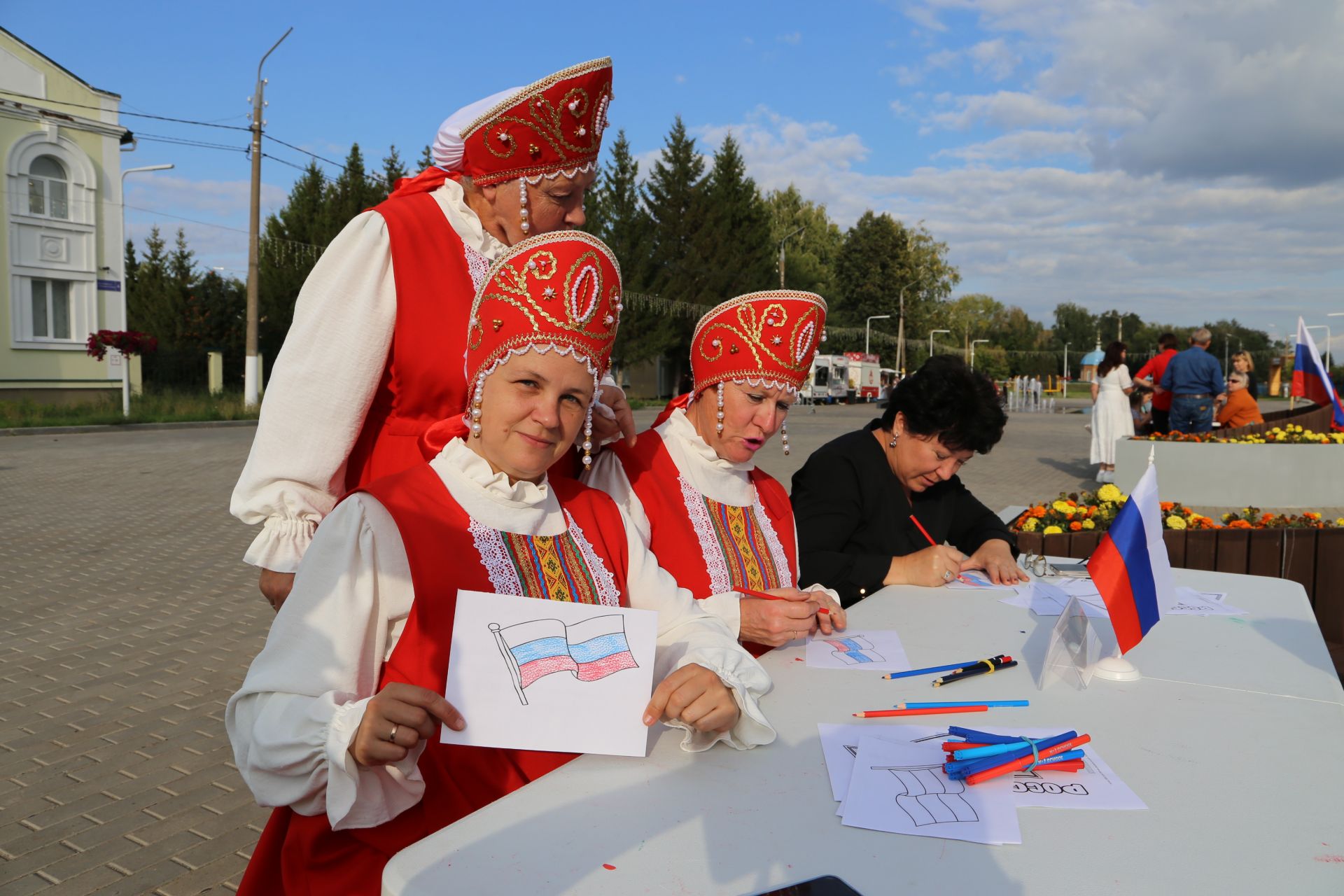 В Алексеевском отметили День флага