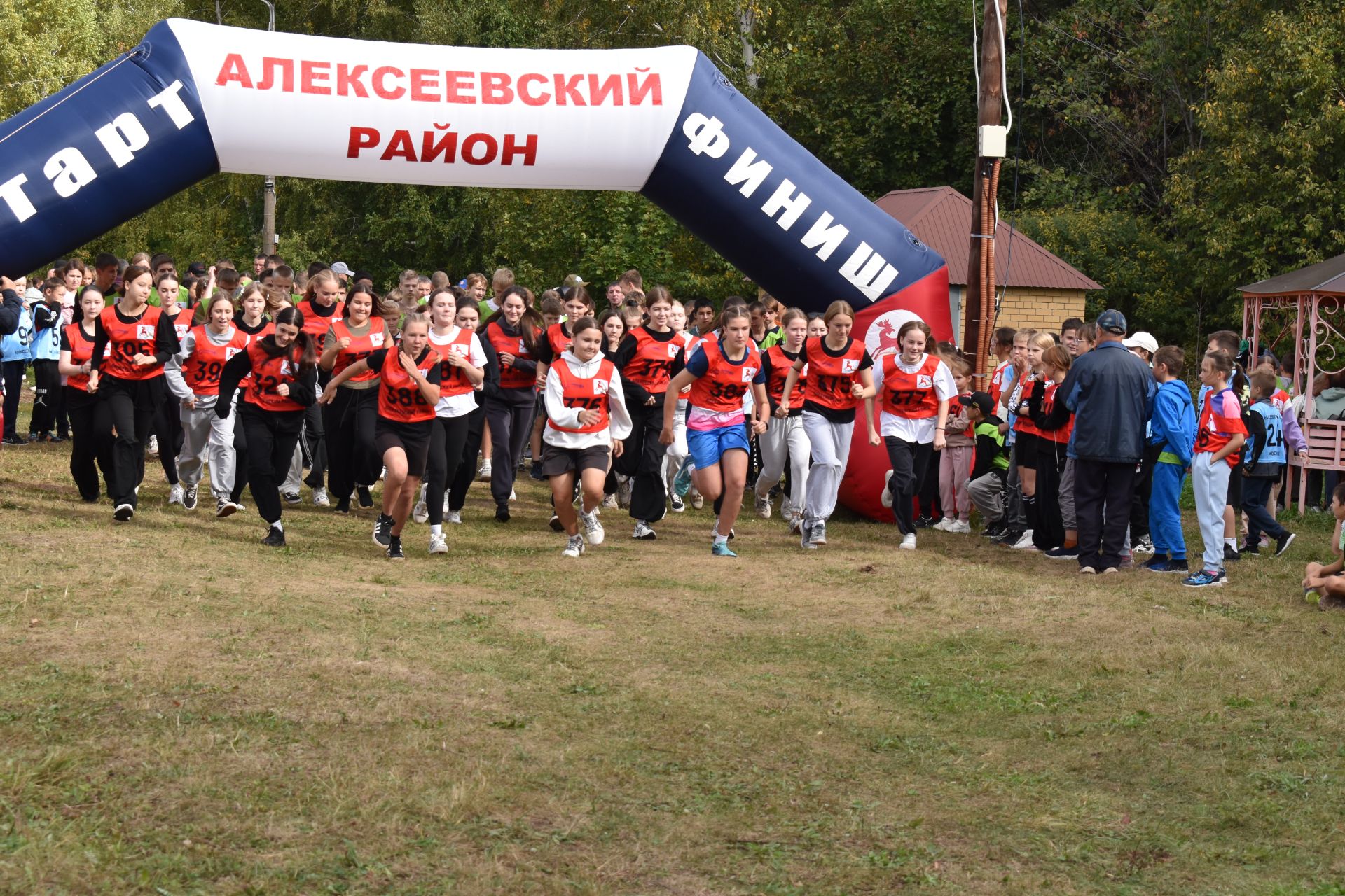 В Алексеевском прошел кросс нации, посвященный Всероссийскому дню бега