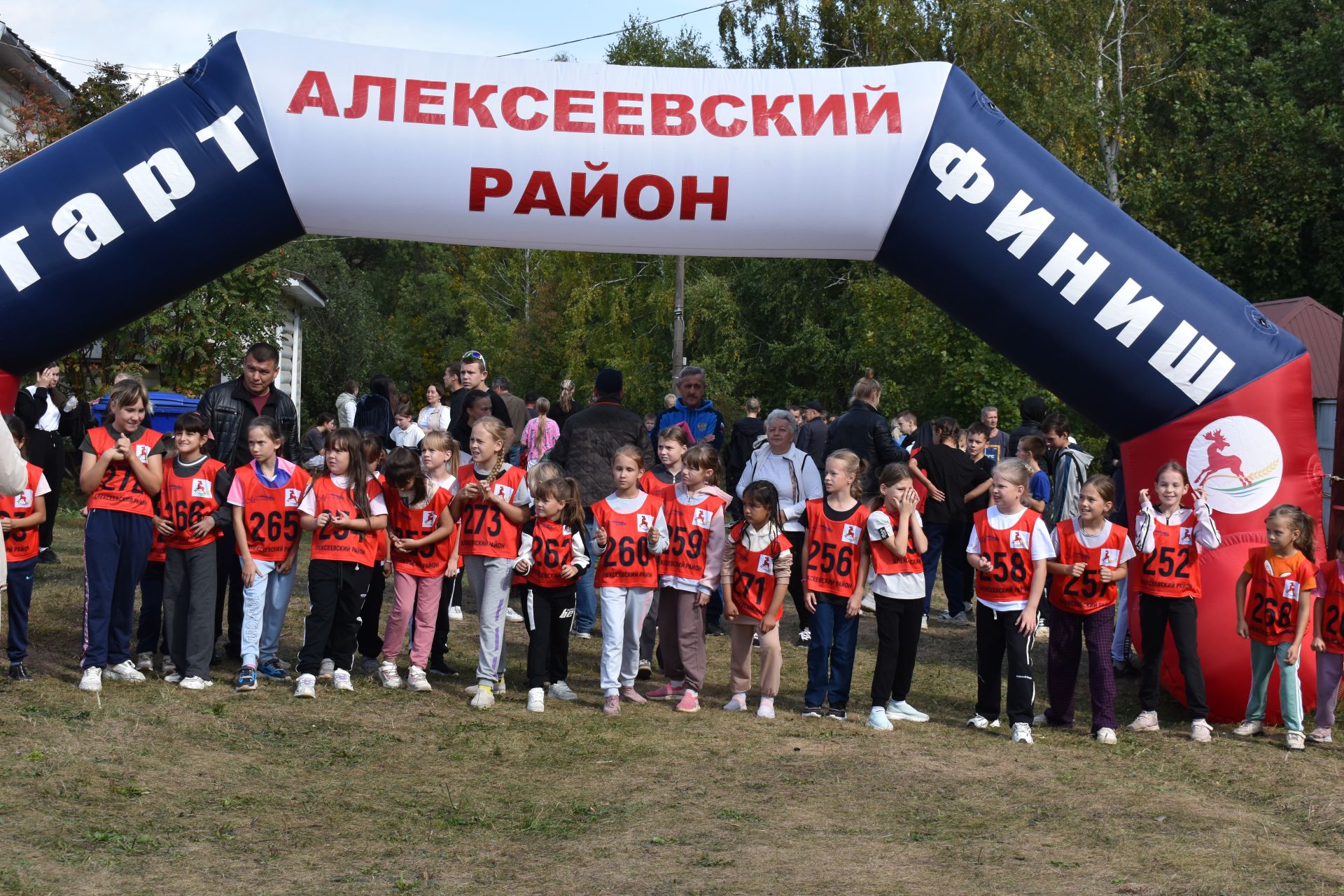 В Алексеевском прошел кросс нации, посвященный Всероссийскому дню бега