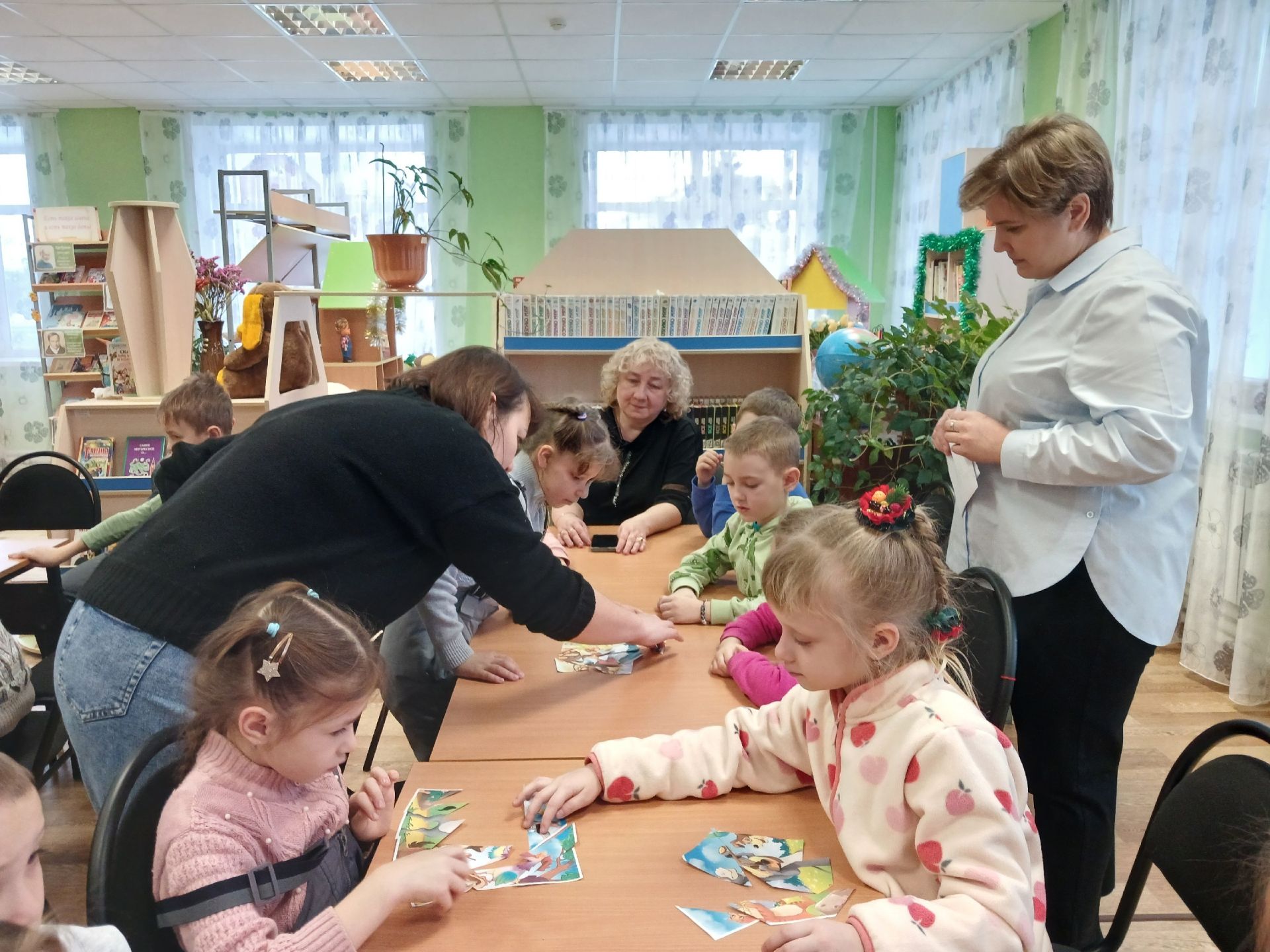 В Алексеевской библиотеке прошли увлекательные мероприятия для детей