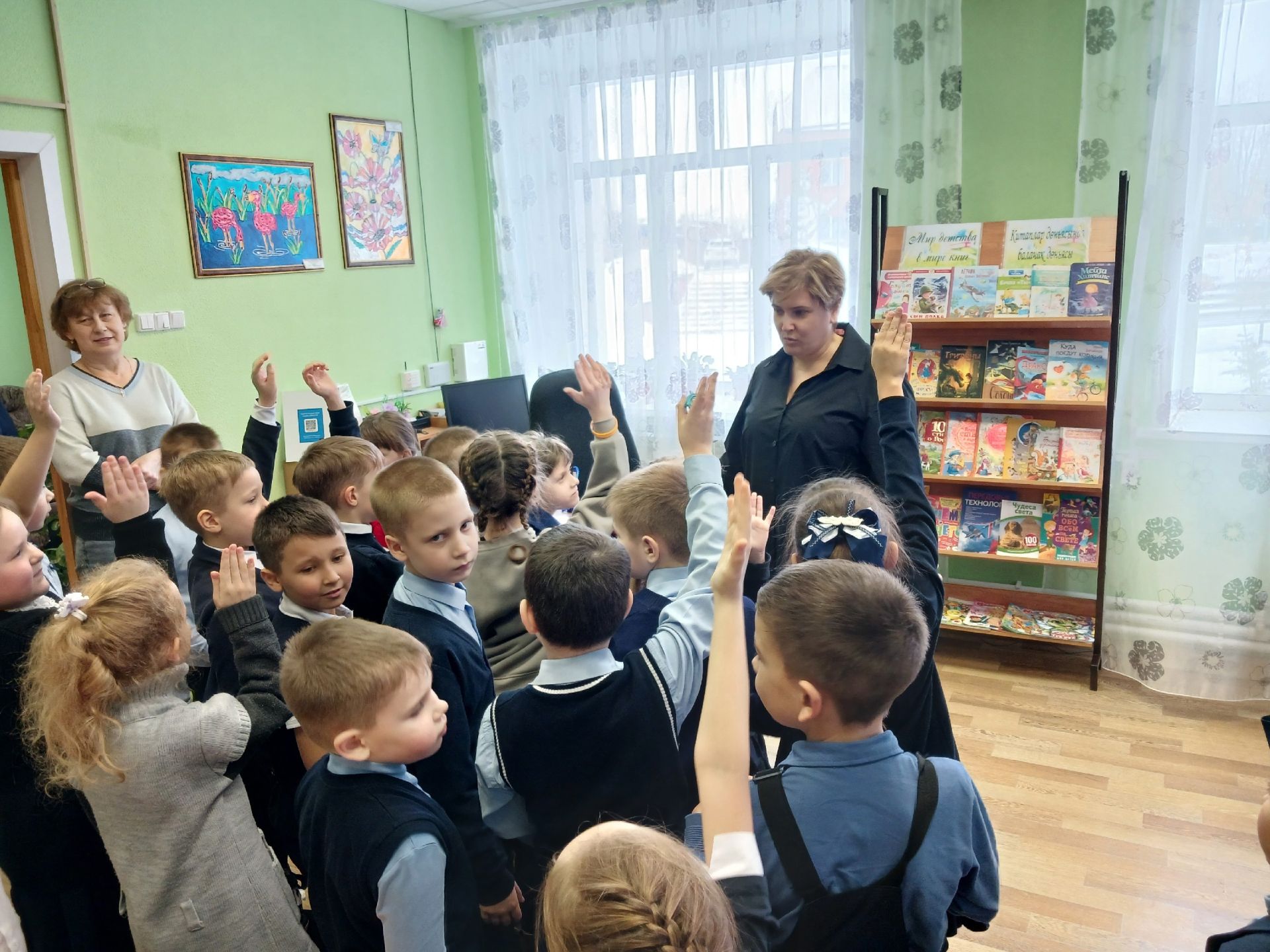 В Алексеевской библиотеке состоялись увлекательные мероприятия