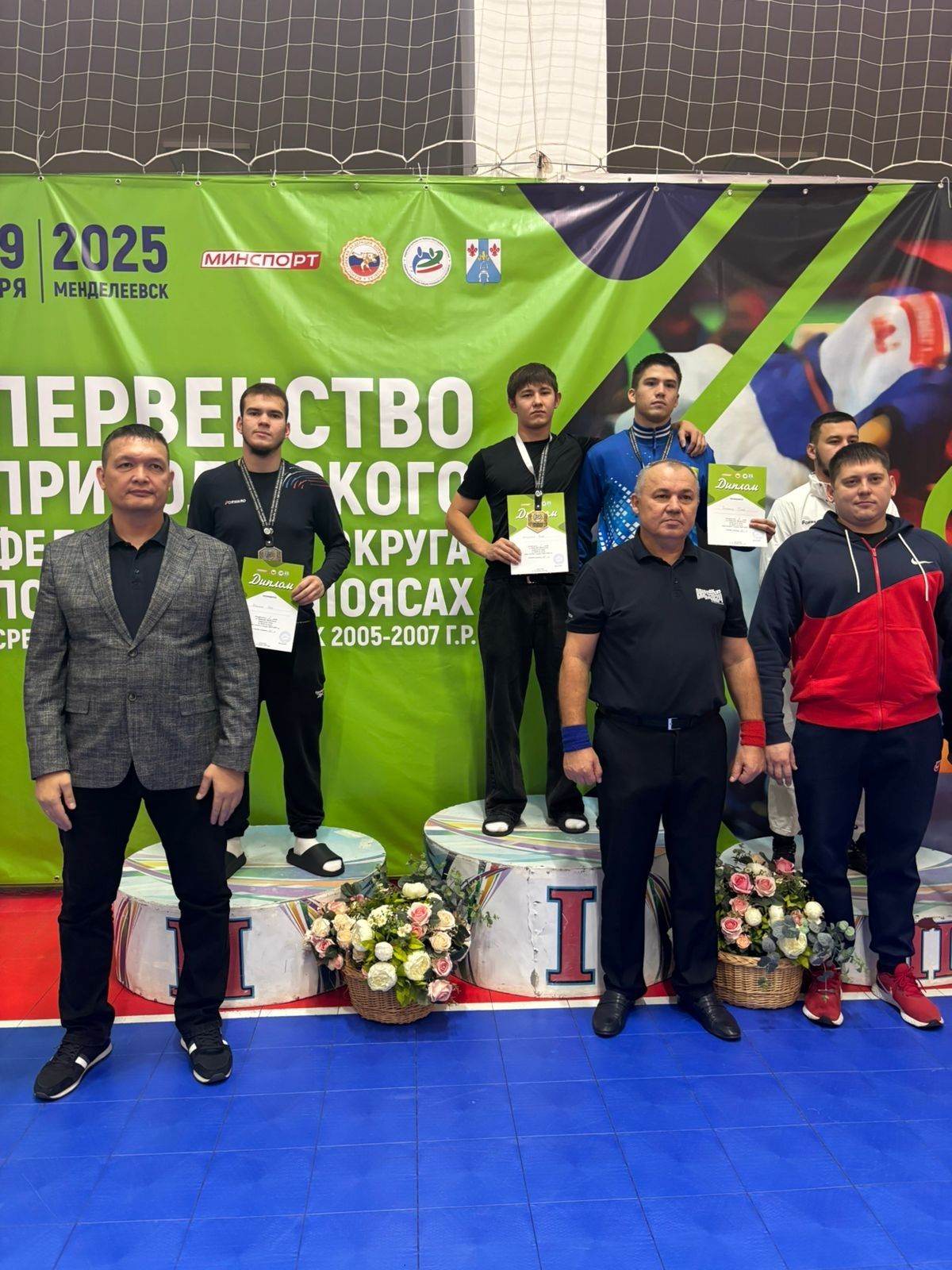 Алексеевские борцы — семь призовых мест на Всероссийском турнире