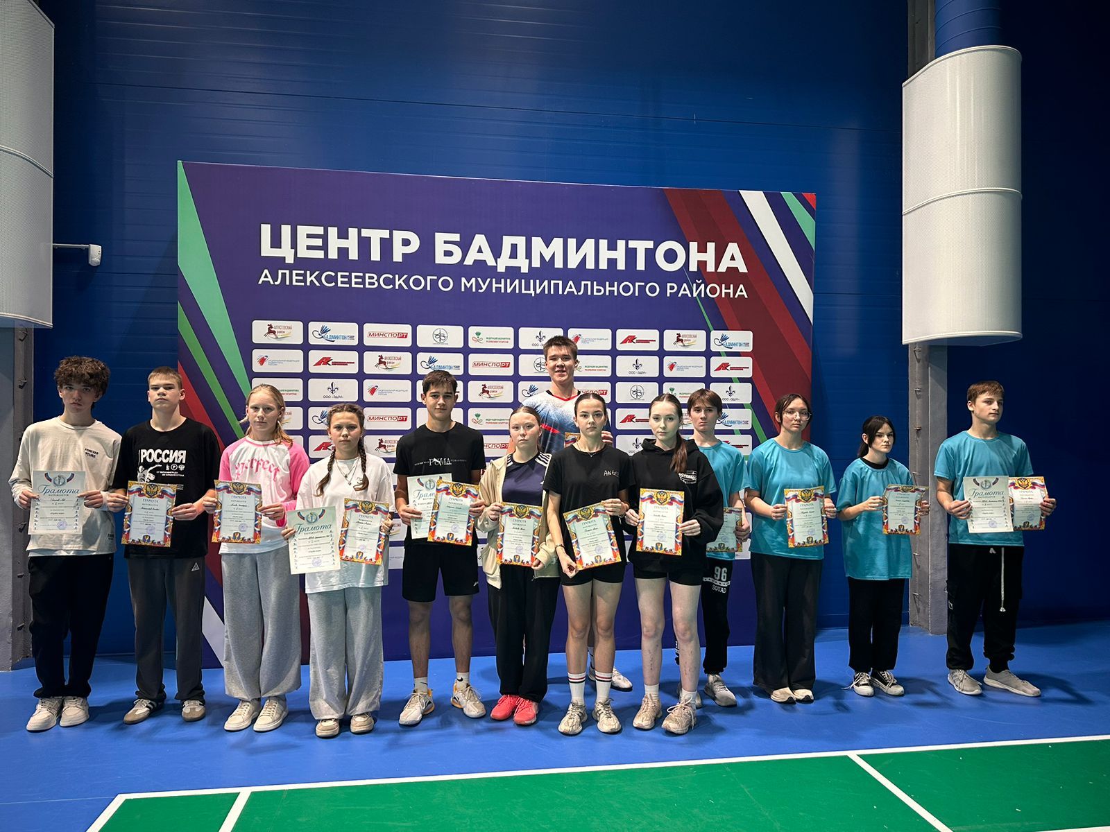 Алексеевские бадминтонисты приняли участие в соревнованиях «Проба Пера»