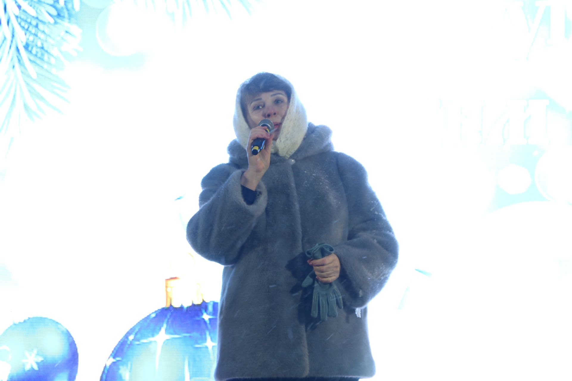 Главная ёлка Алексеевского района зажгла свои огни