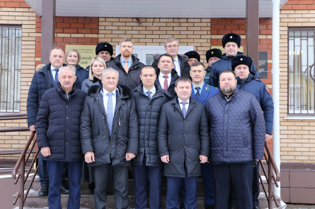 В Алексеевском районе открыли обновлённое здание мирового суда