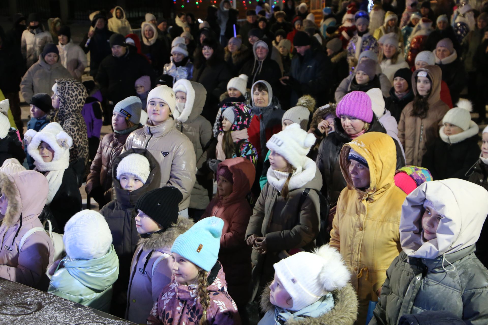 Главная ёлка Алексеевского района зажгла свои огни